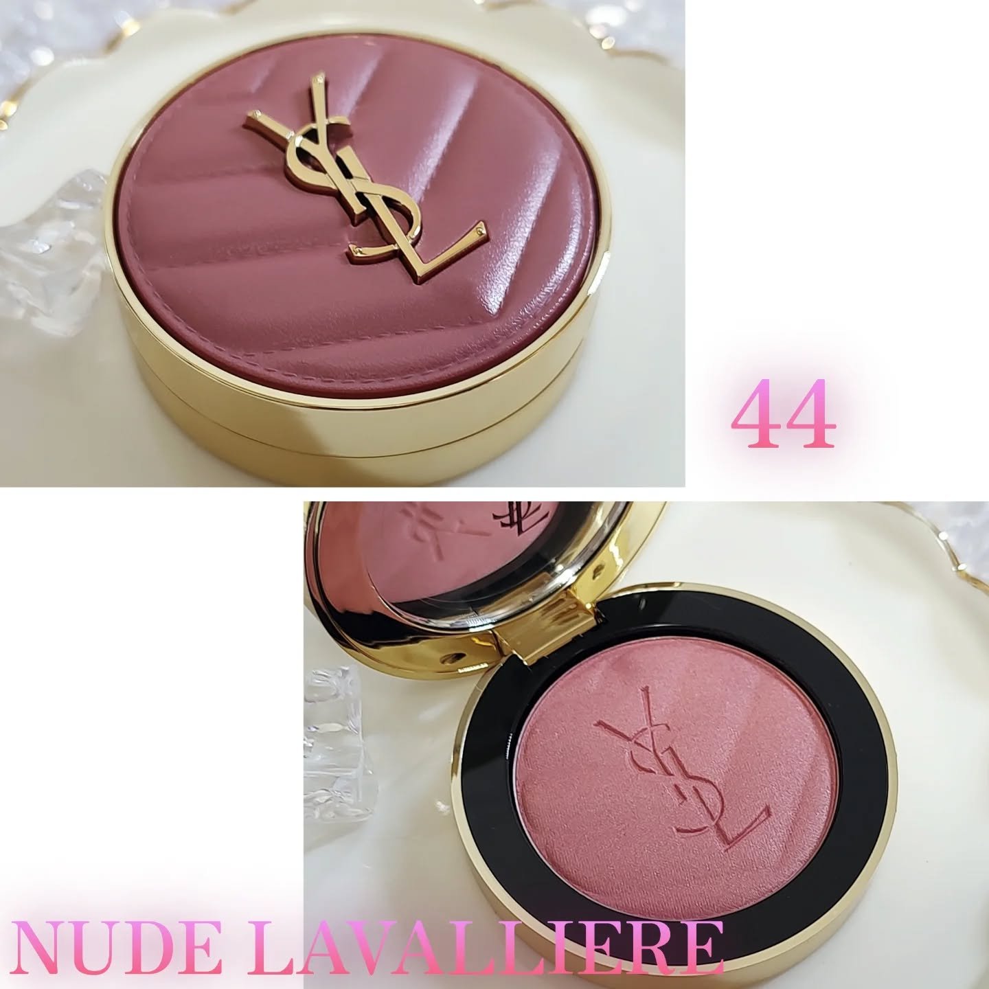 YSL メイクミーブラッシュ パウダー/YVES SAINT LAURENT BEAUTE/パウダーチークを使ったクチコミ（3枚目）