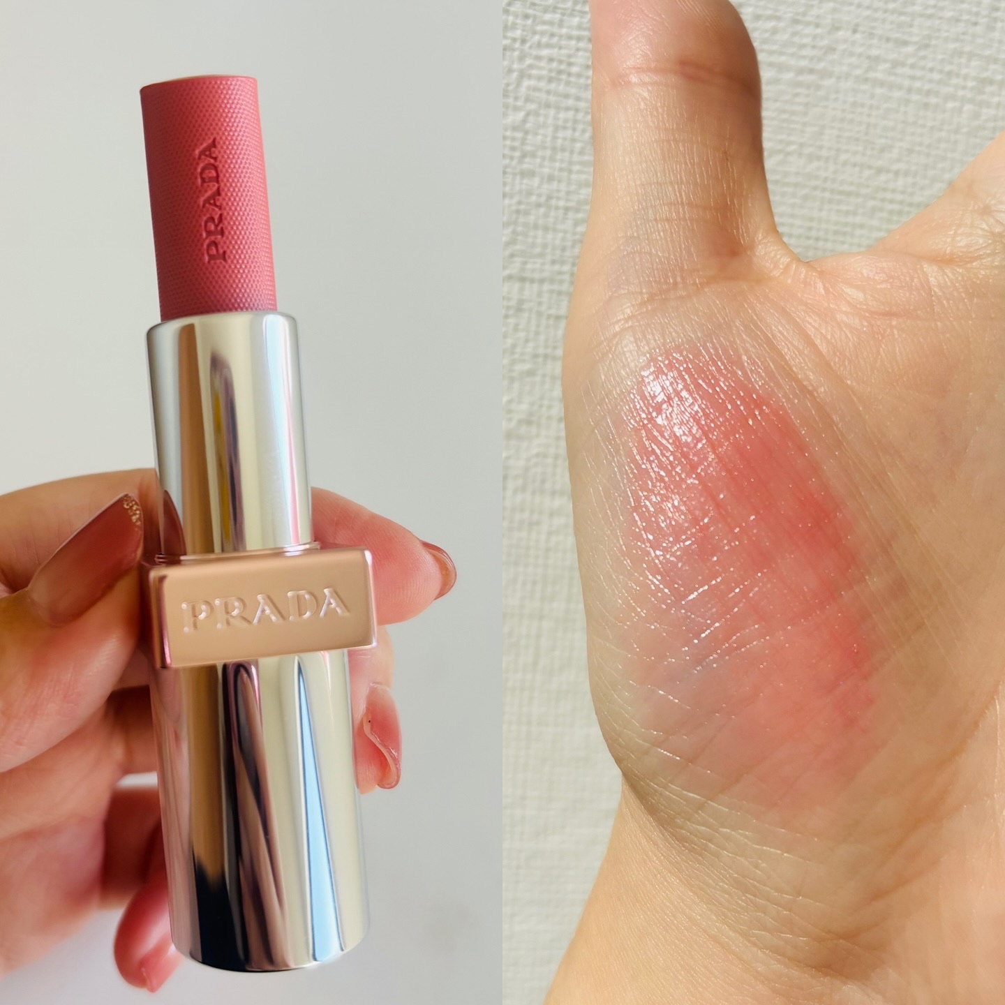 プラダ ライト グローイング リップバーム/PRADA BEAUTY/リップバームを使ったクチコミ（3枚目）