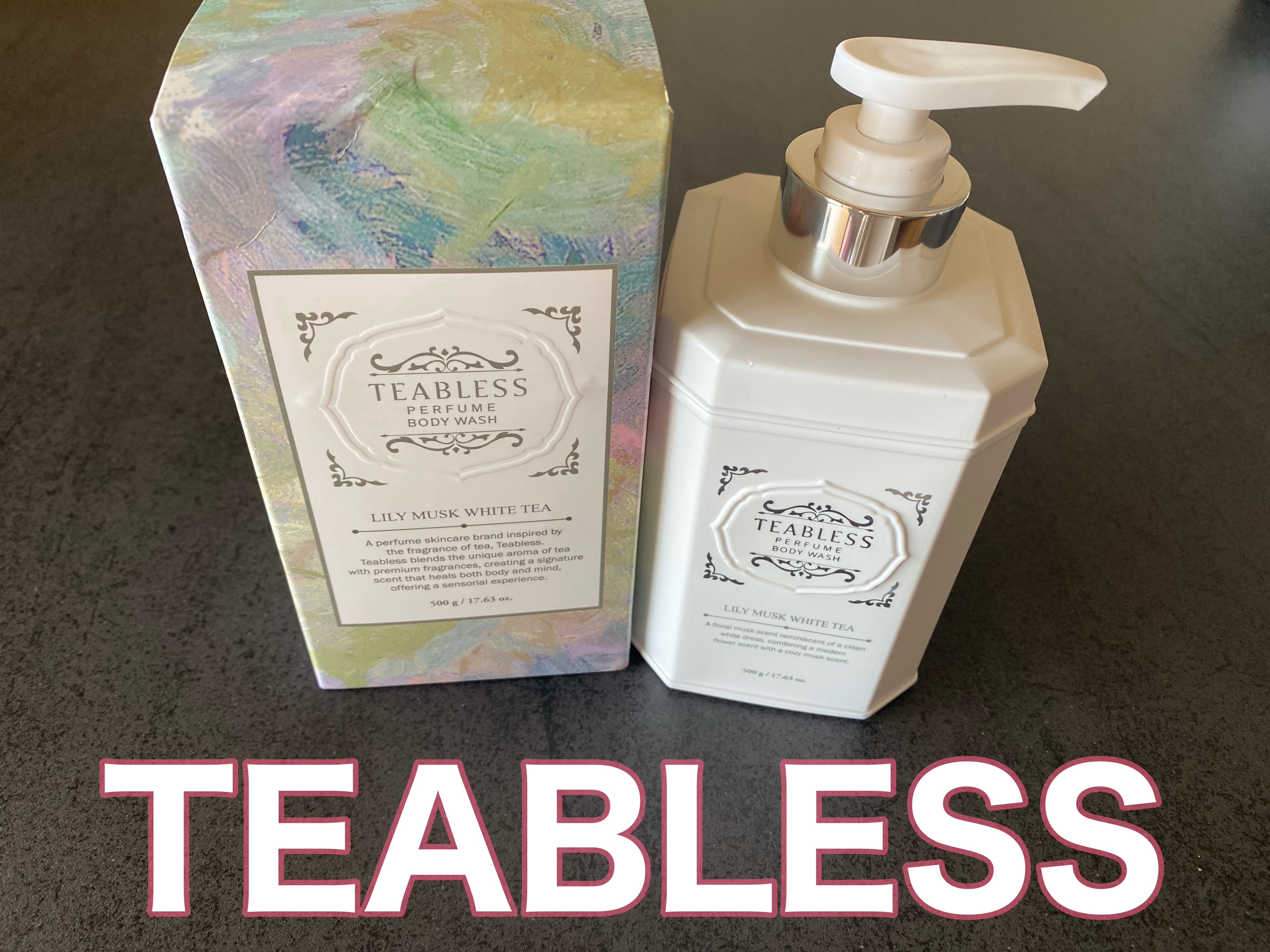 パフュームボディウォッシュ リリームスクホワイトティー/TEABLESS/ボディソープを使ったクチコミ（1枚目）