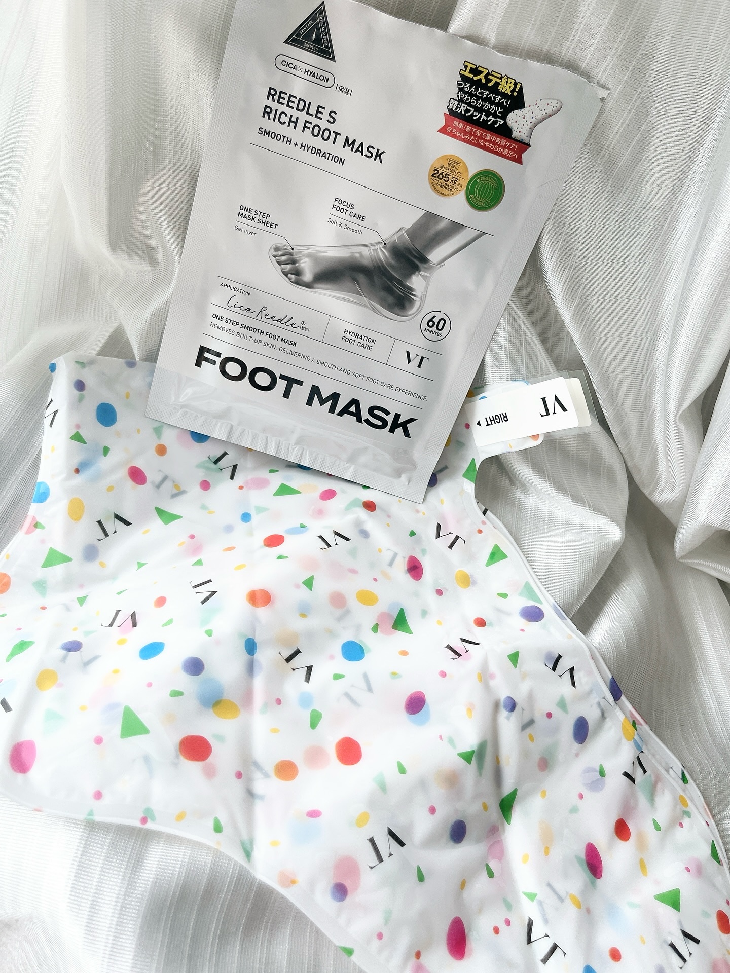 リードルショット リッチフットマスク/VT/レッグ・フットケアを使ったクチコミ（2枚目）