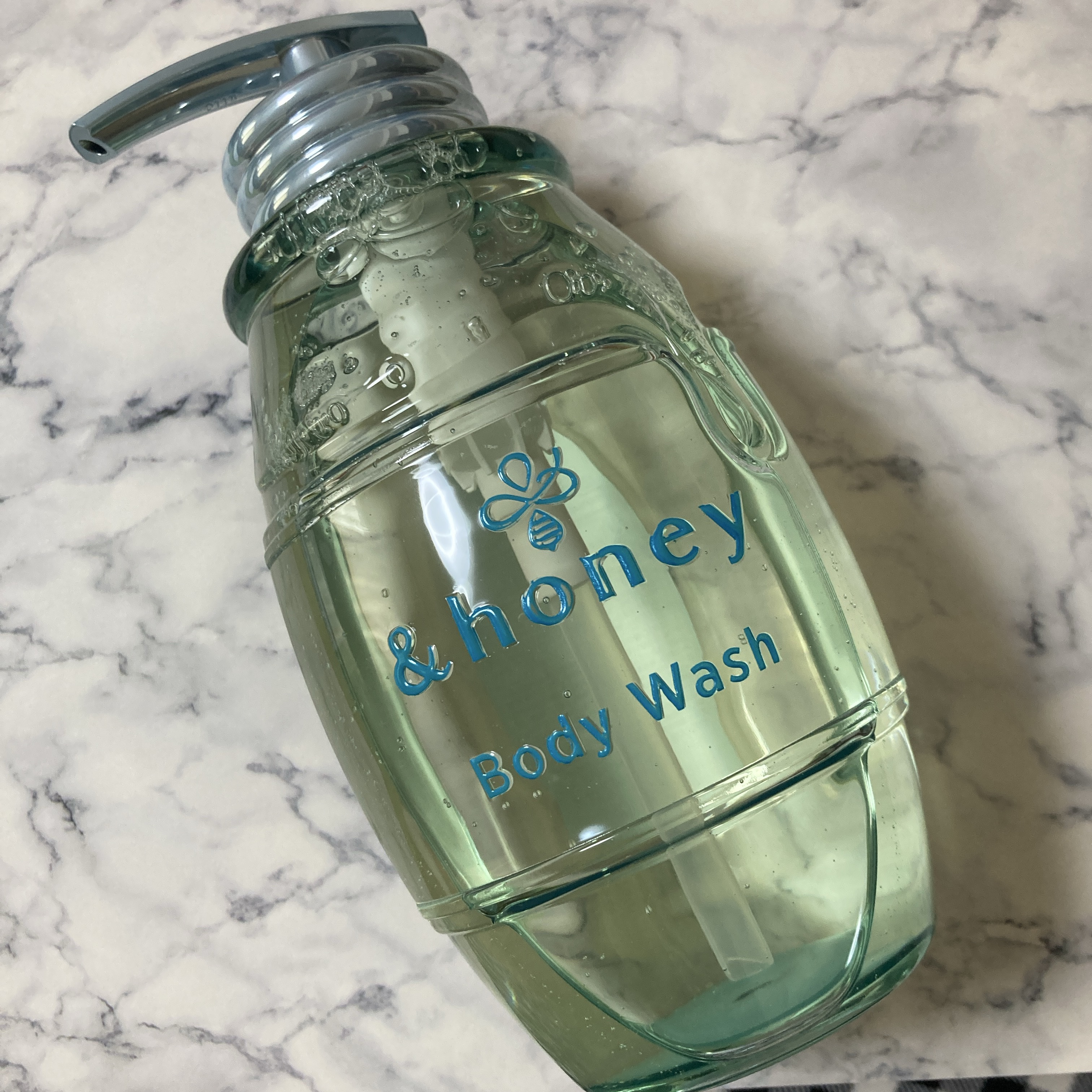 サボンクリア ジェルボディウォッシュ/&honey/ボディソープを使ったクチコミ（1枚目）