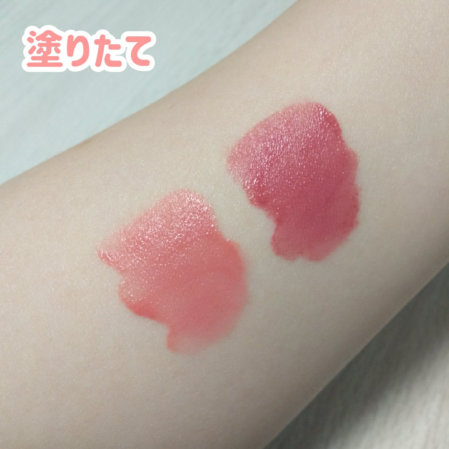 クリームドゥバターティント/dasique/リップティントを使ったクチコミ（3枚目）