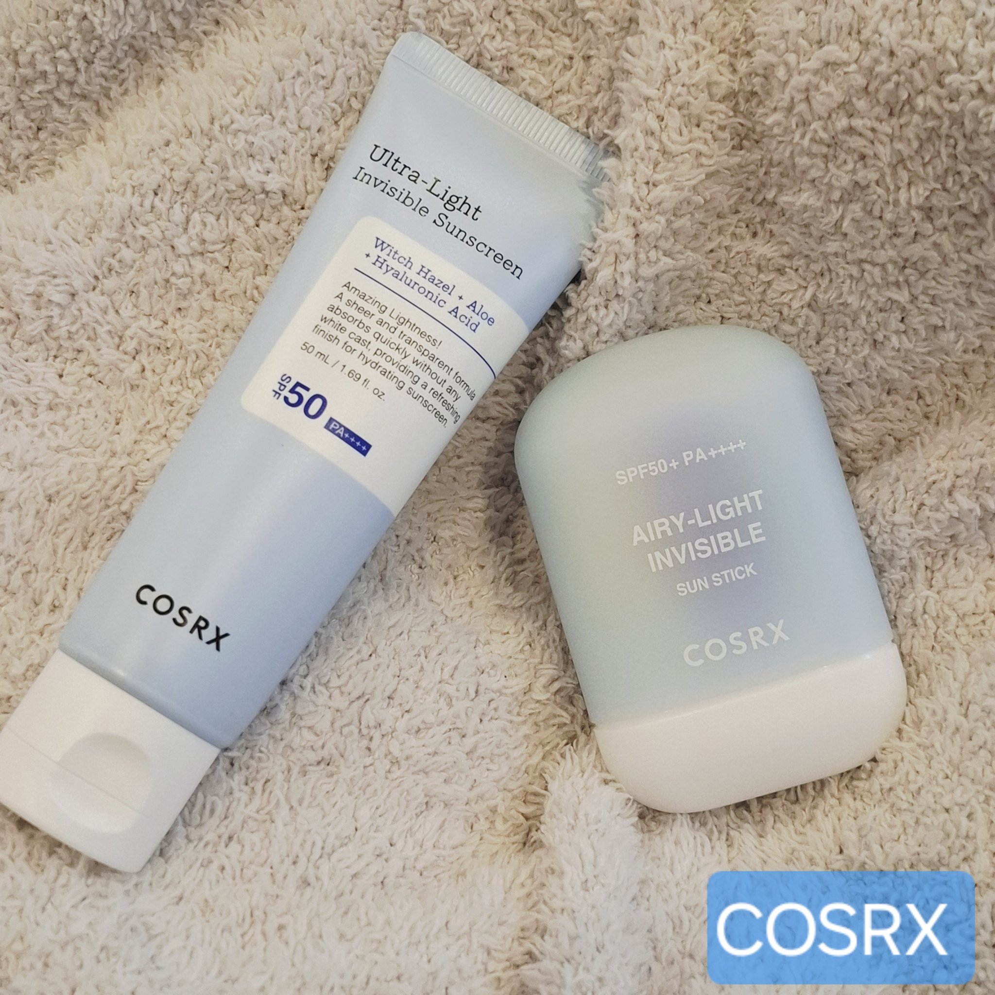 ウルトラライト透明UVクリーム/COSRX/日焼け止めクリームを使ったクチコミ（1枚目）