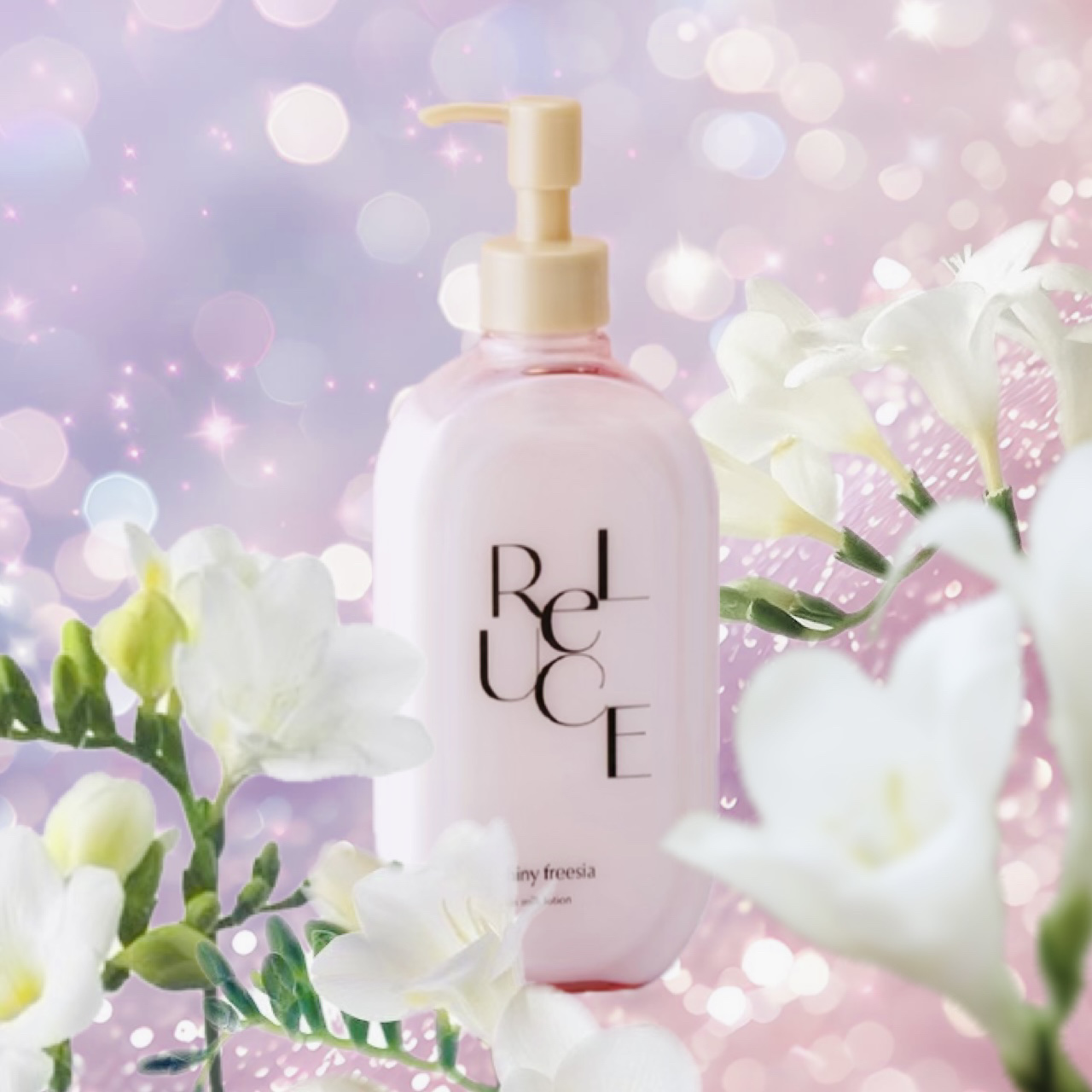 リルーチェ スキンミルクローション シャイニーフリージア/コスメテックスローランド/ボディローションを使ったクチコミ（1枚目）