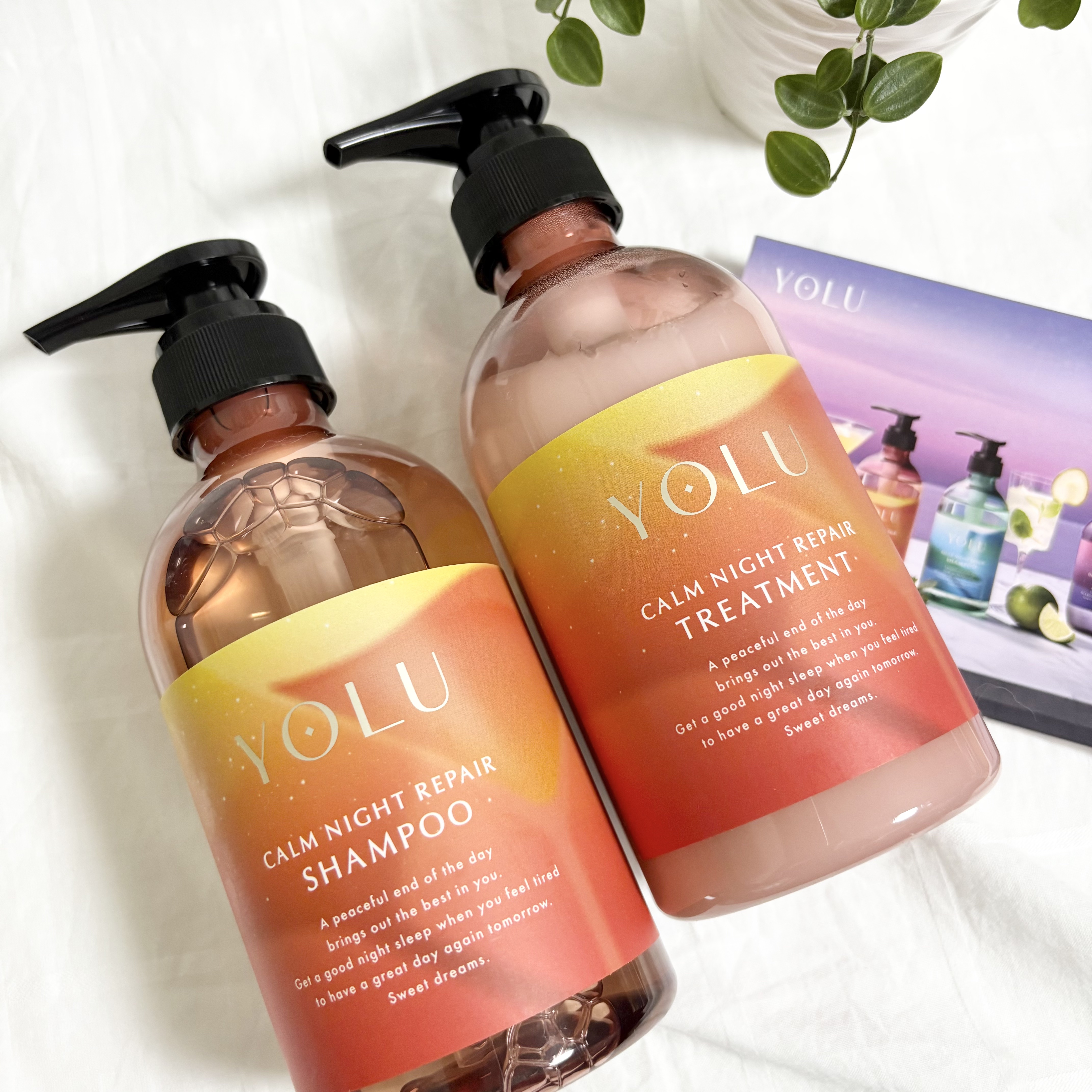 ヨル　モクテル　カームナイトリペアシャンプー/トリートメント/YOLU/市販シャンプーを使ったクチコミ（2枚目）