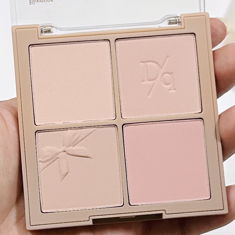 ブレンディングムードチーク 10 ミューテッドナッツ/dasique/パウダーチークを使ったクチコミ（2枚目）