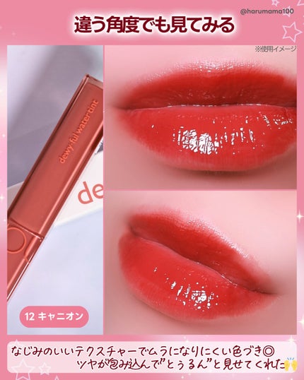 デュイフルウォーターティント/rom&nd/リップティントを使ったクチコミ(6枚目)