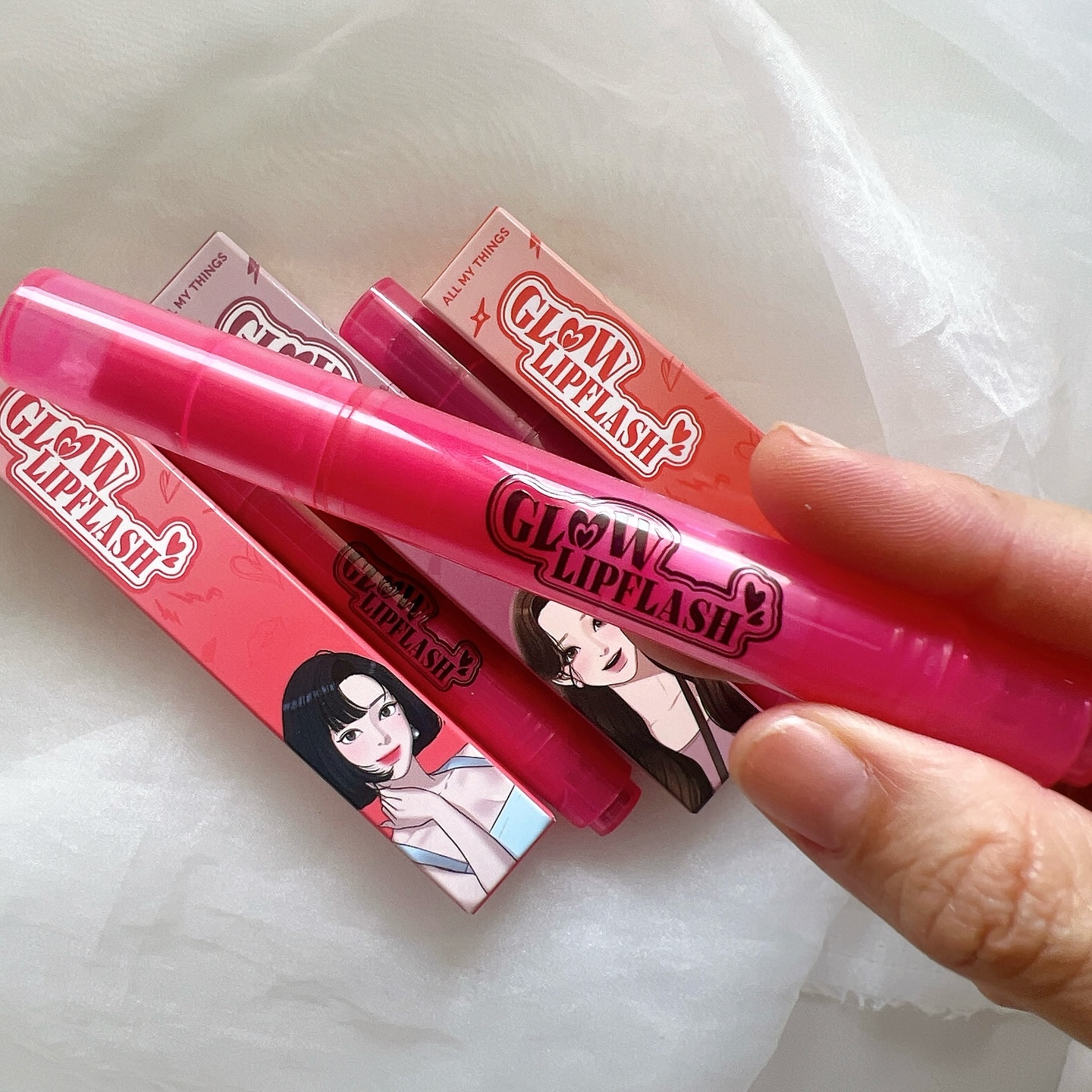 グローリップフラッシュ/all my things/口紅を使ったクチコミ（2枚目）