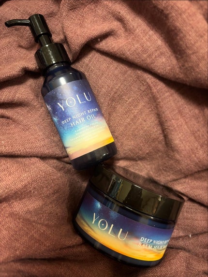 ディープナイトリペアバームヘアマスク/YOLU/ヘアマスク・ヘアパックを使ったクチコミ(1枚目)