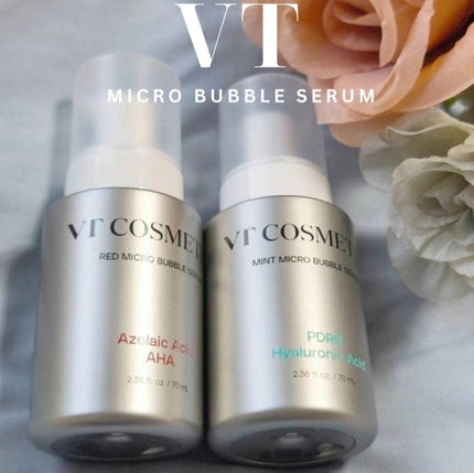 PDRN ヒアルロン酸 ミントマイクロバブルセラム/VT/美容液を使ったクチコミ(1枚目)