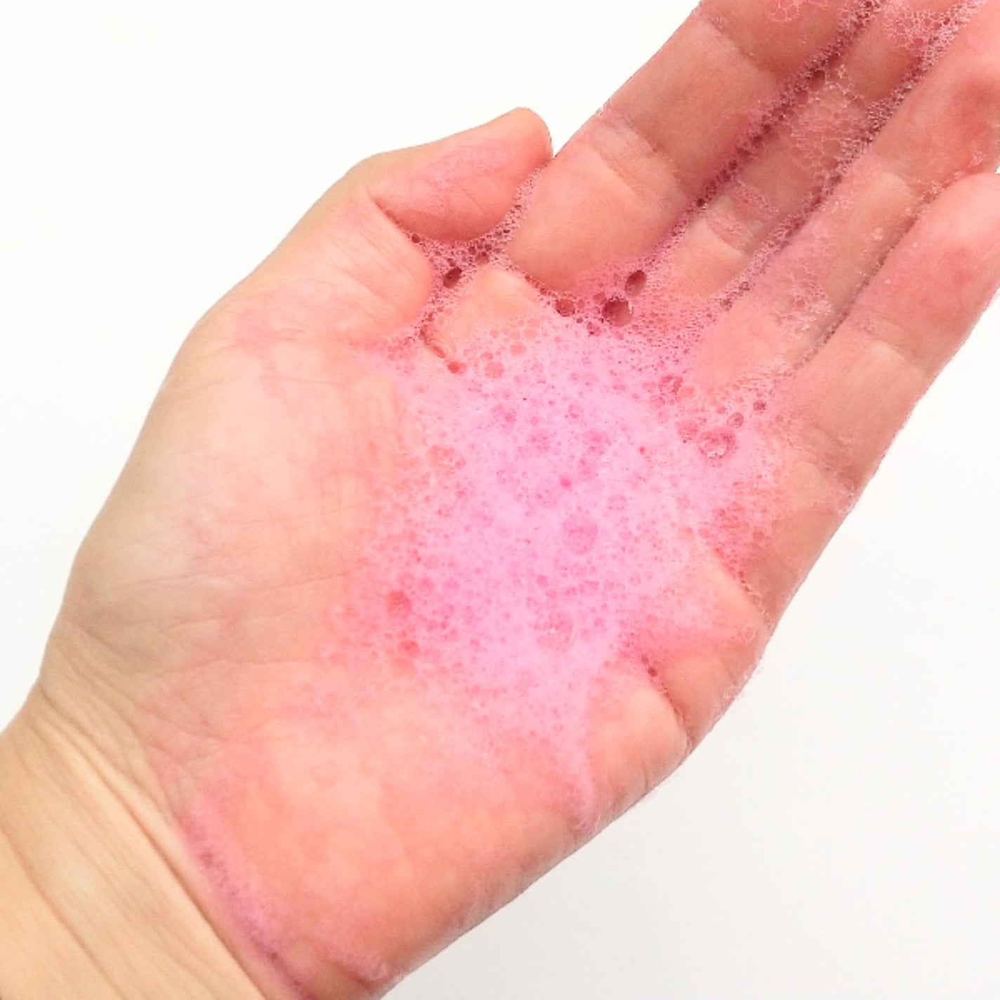 Hair Palette 彩るカラーシャンプー Pink/HairPalette/市販シャンプーを使ったクチコミ(3枚目)