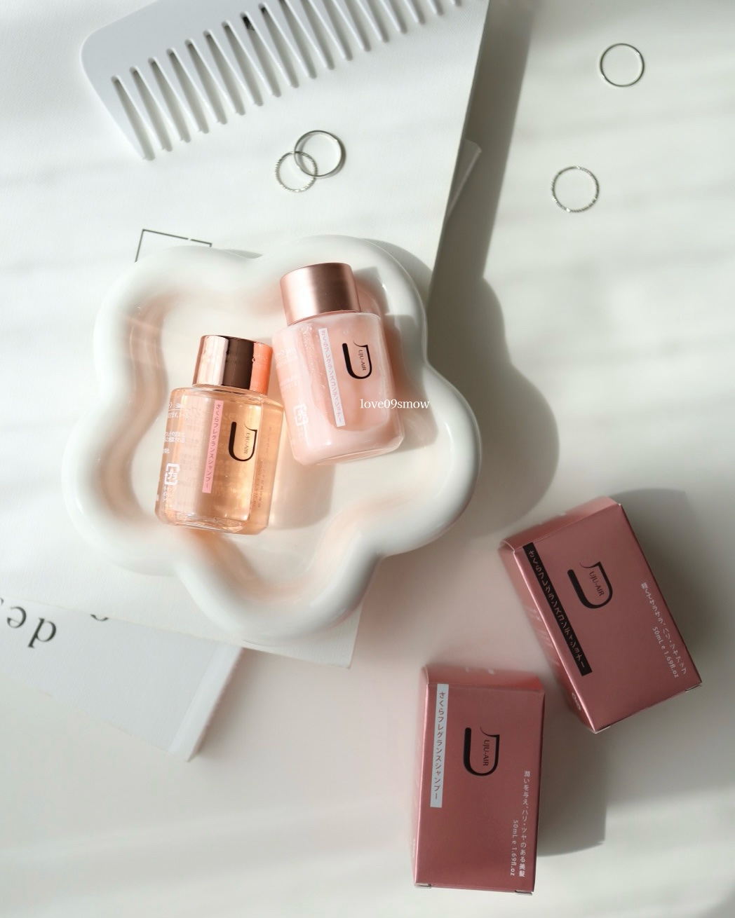 ハニーフレグランスコンディショナー/UJU ー AIR/コンディショナー単品を使ったクチコミ（2枚目）