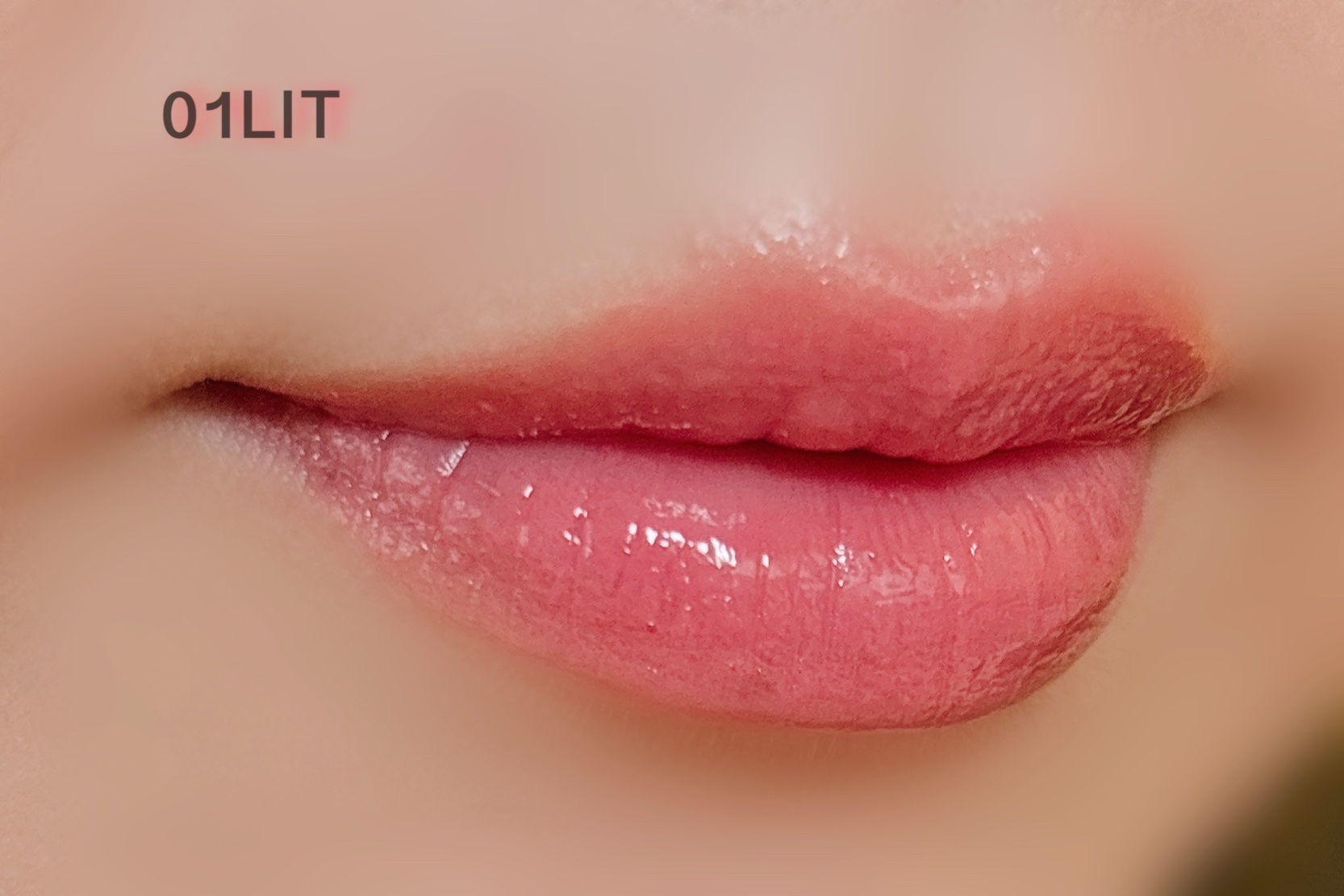 MELTING FIT SHINE BALM/Lummir/口紅を使ったクチコミ（3枚目）