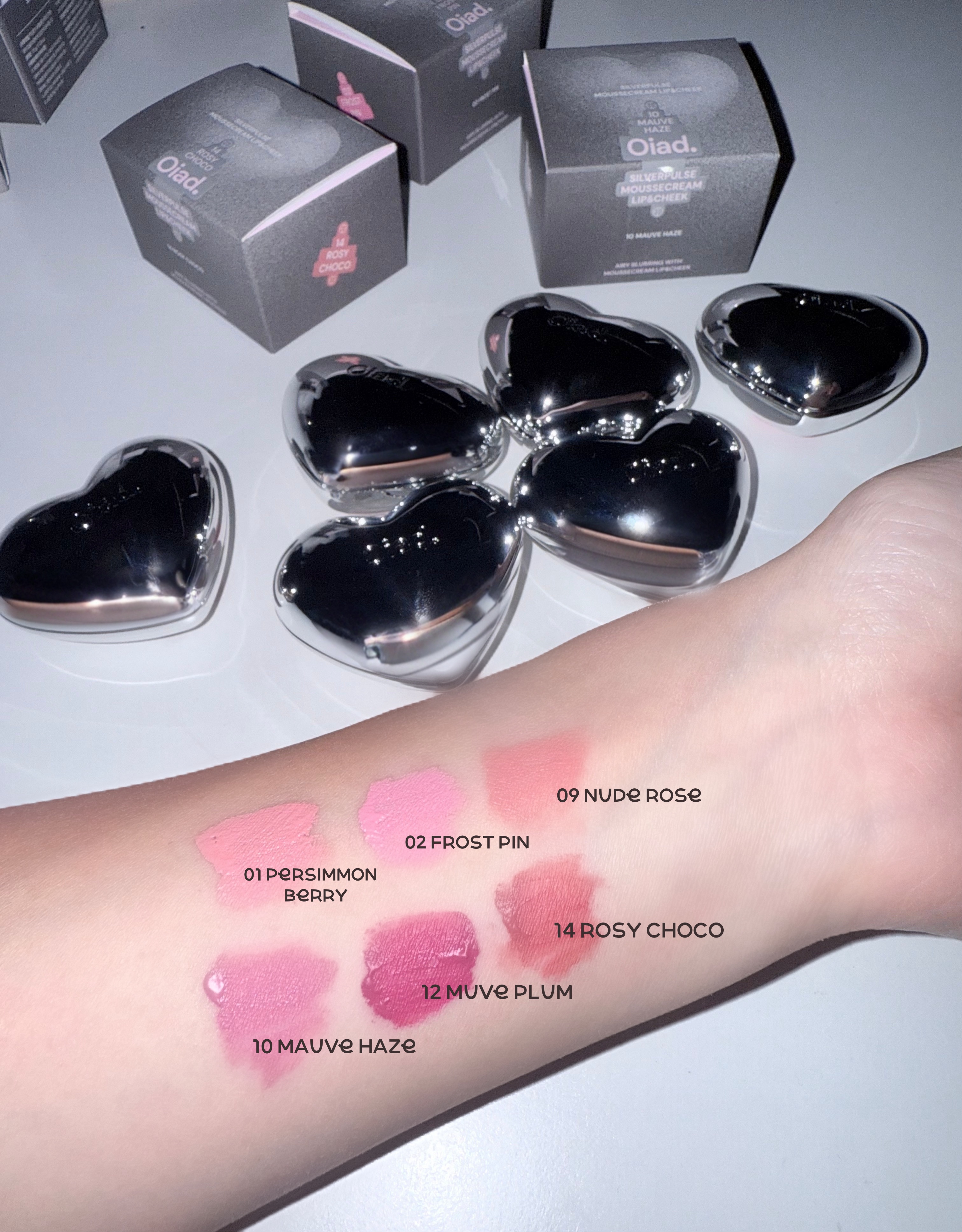 シルバーパース ムースクリーム リップ＆チーク/oiad/ジェル・クリームチークを使ったクチコミ（2枚目）