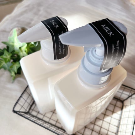 モイストヴェール シャンプー/トリートメント<無香料>/MILK./市販シャンプーを使ったクチコミ(6枚目)