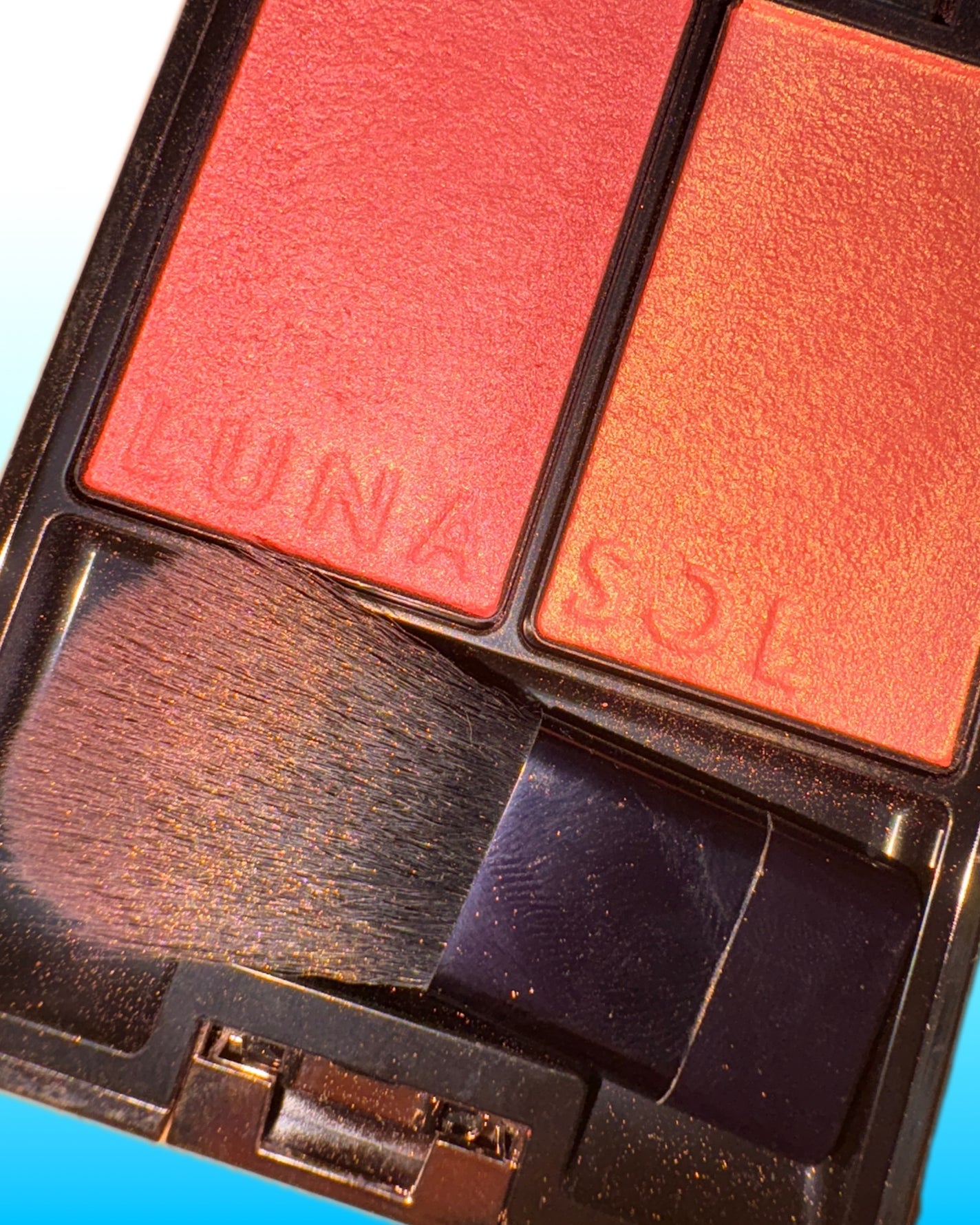 カラーリンググレイズ/LUNASOL/パウダーチークを使ったクチコミ(1枚目)