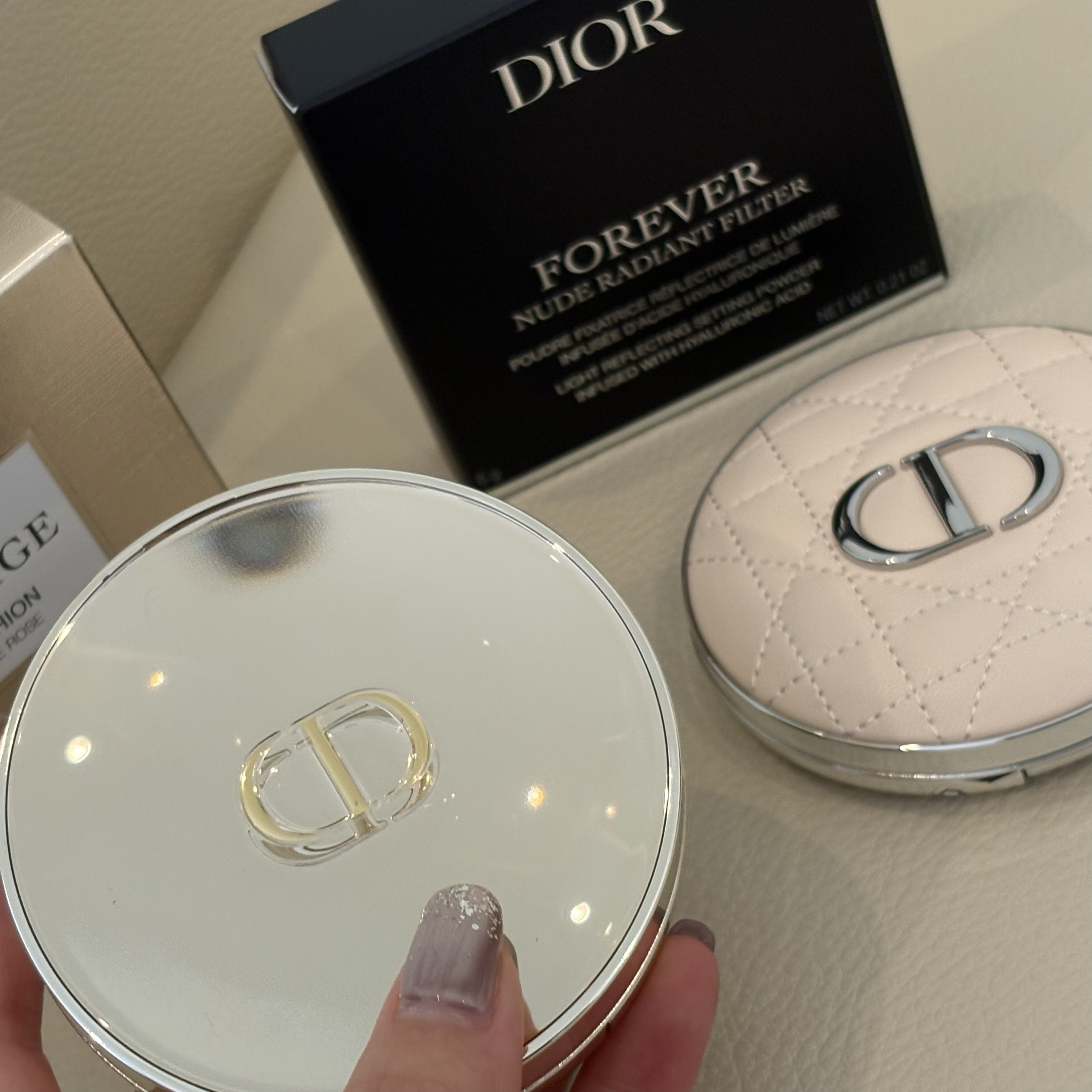 プレステージ ル クッション タン ドゥ ローズ/Dior/クッションファンデーションを使ったクチコミ（3枚目）
