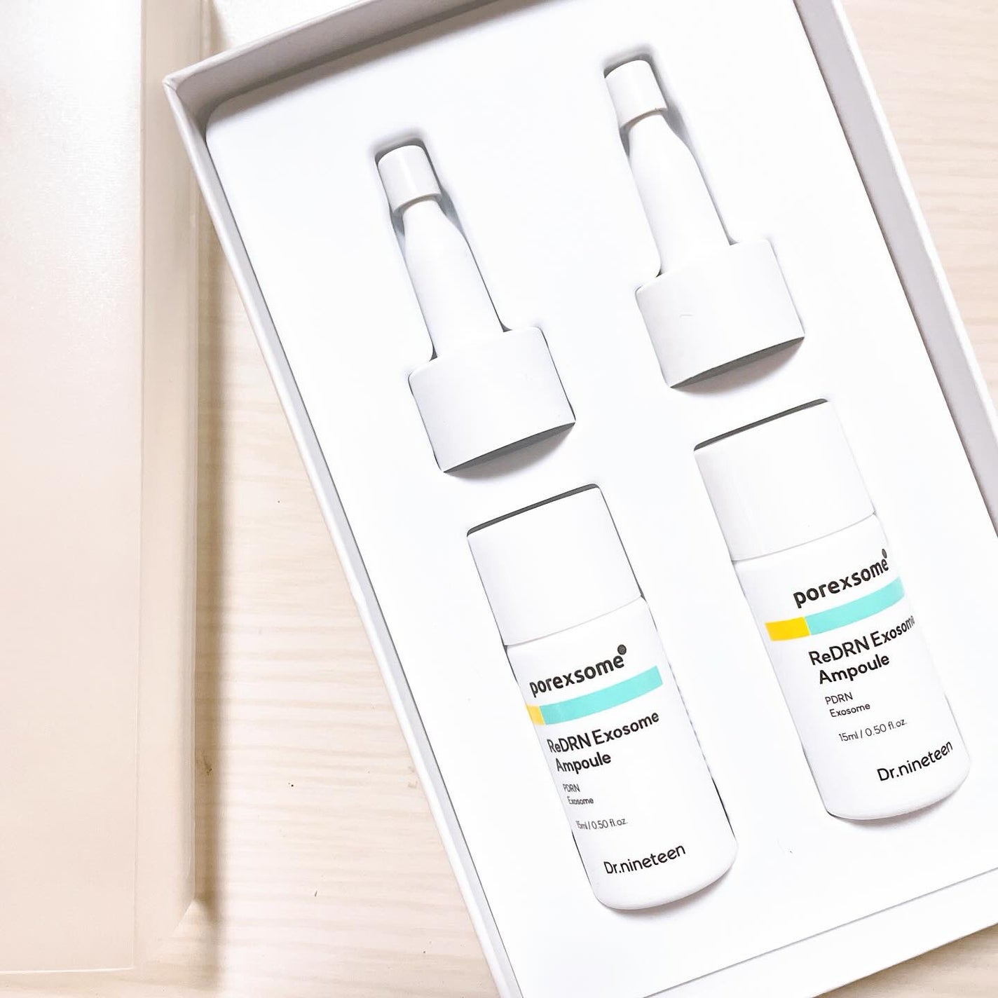 ReDRNエクソソームアンプル/Dr.nineteen/美容液を使ったクチコミ(2枚目)