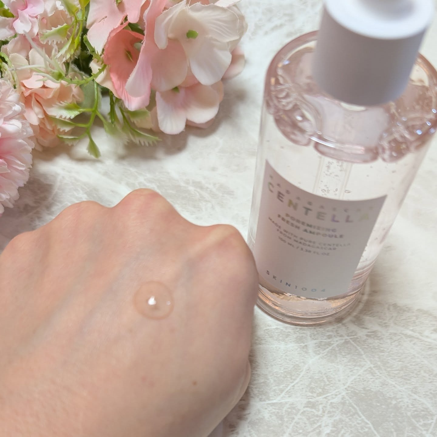 ヒアルーシカ ファースト アンプル/SKIN1004/ブースター・導入液を使ったクチコミ（2枚目）