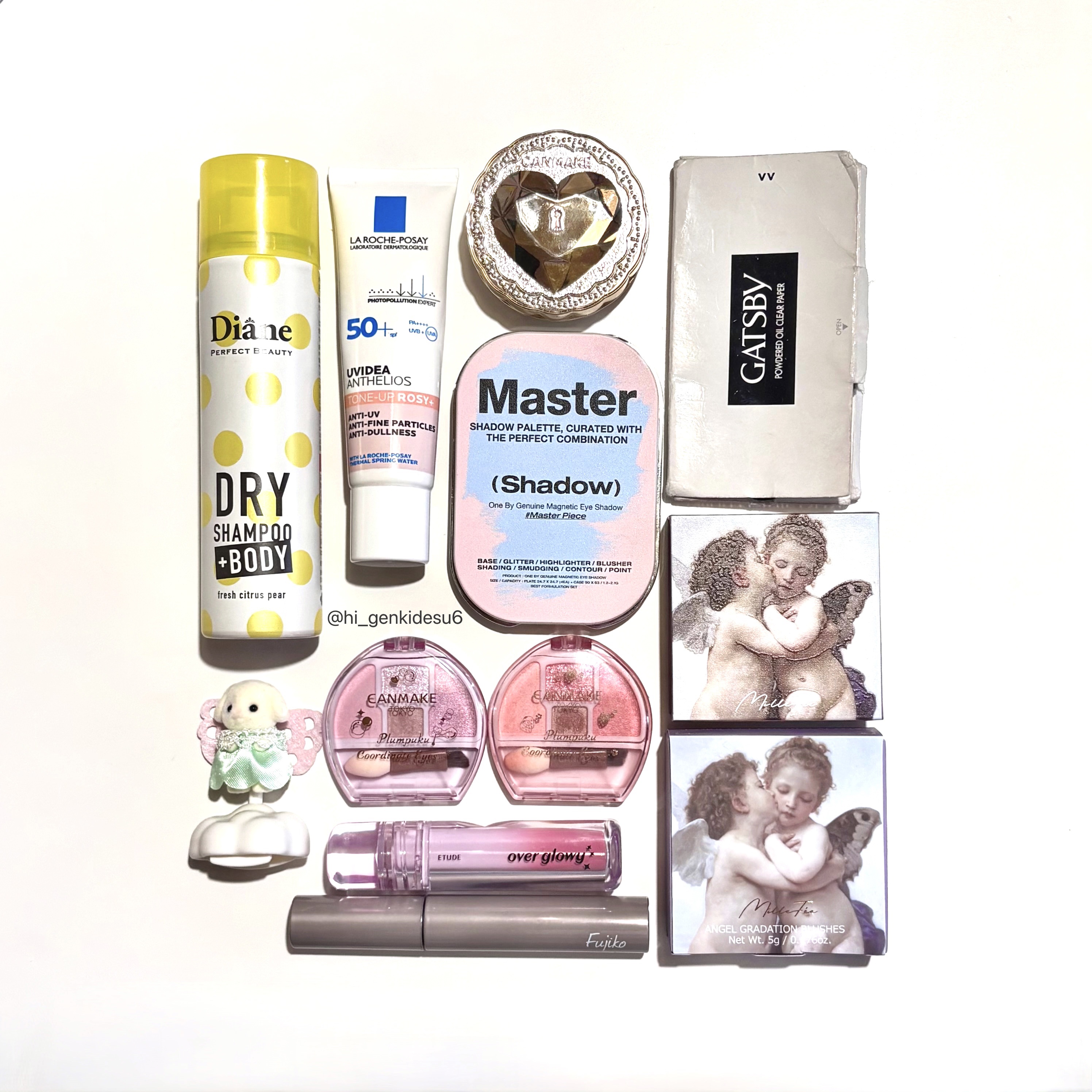 ワンバイジェニュインマグネティックアイシャドウ ４色パレット/Tooq/アイシャドウパレットを使ったクチコミ（1枚目）