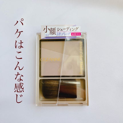 ブレンドカラーシェーディング/CEZANNE/シェーディングを使ったクチコミ(4枚目)