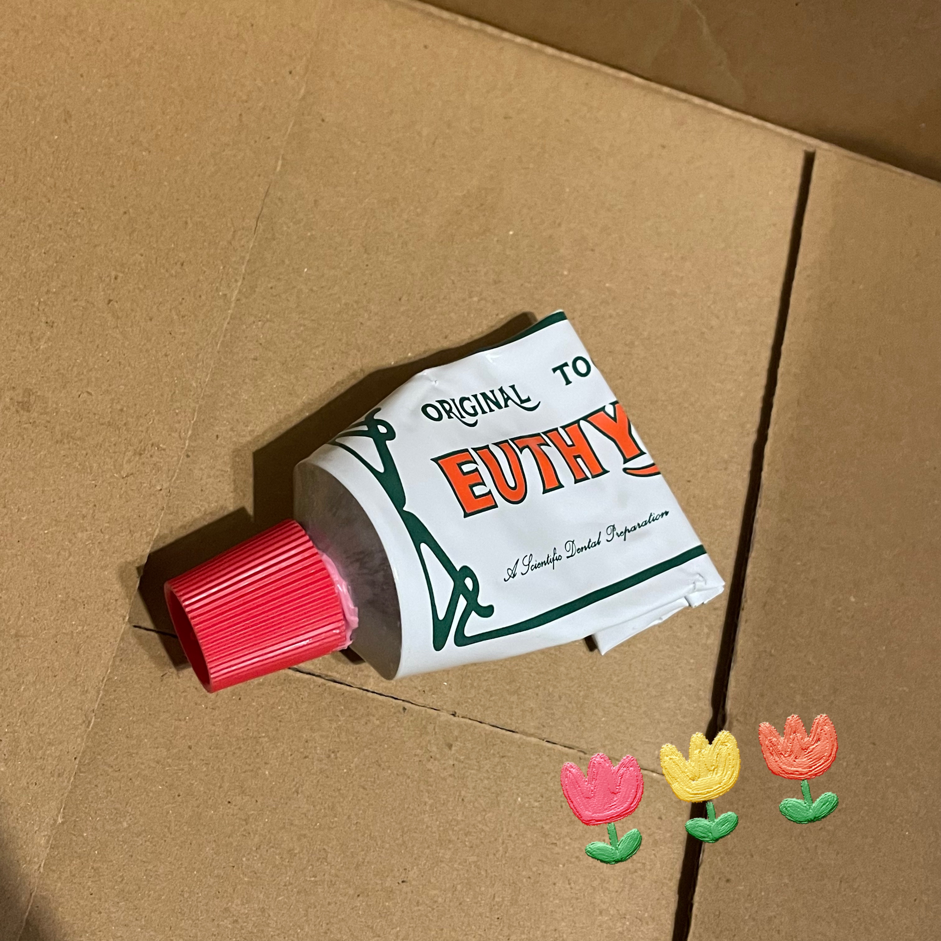 オリジナル歯磨き粉/EUTHYMOL/歯磨き粉を使ったクチコミ（1枚目）