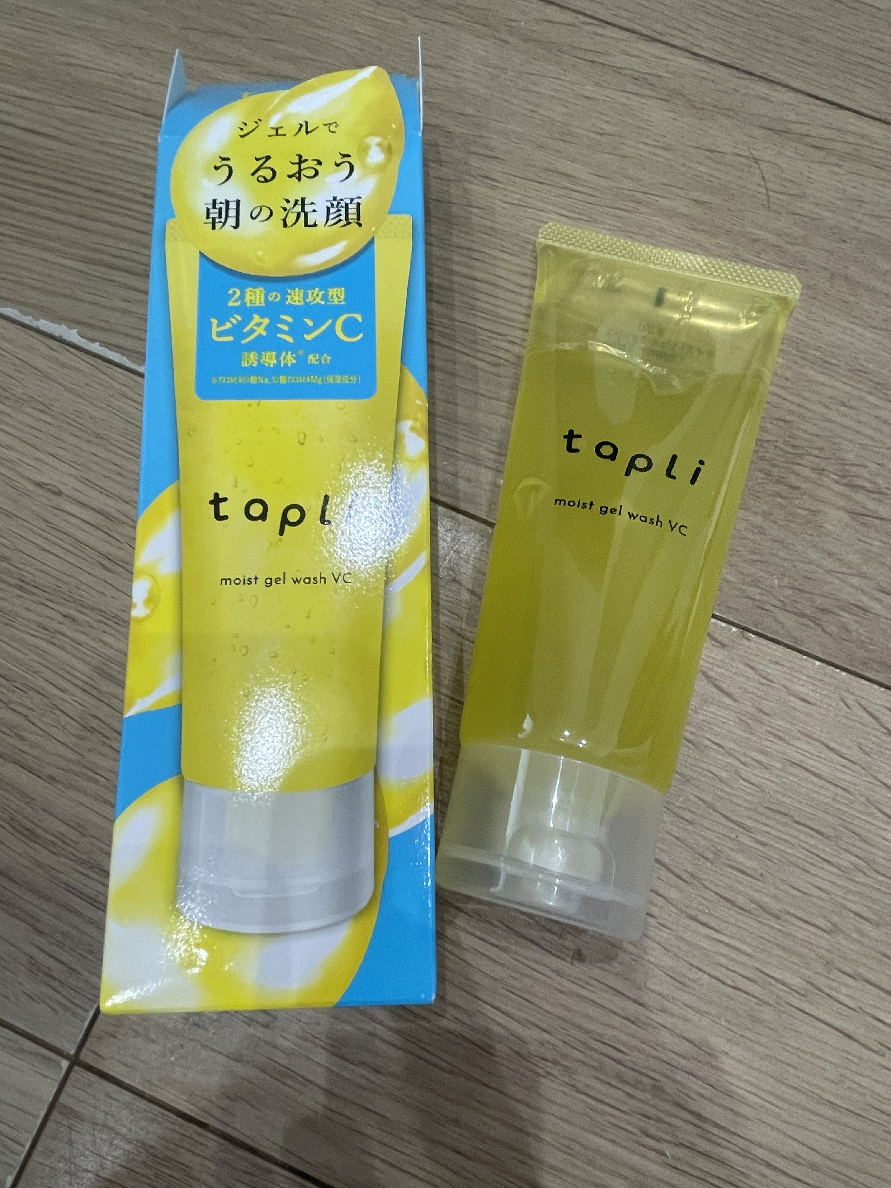 タプリ　モイストジェルウォッシュ　VC/ナリスアップ/その他洗顔料を使ったクチコミ（1枚目）