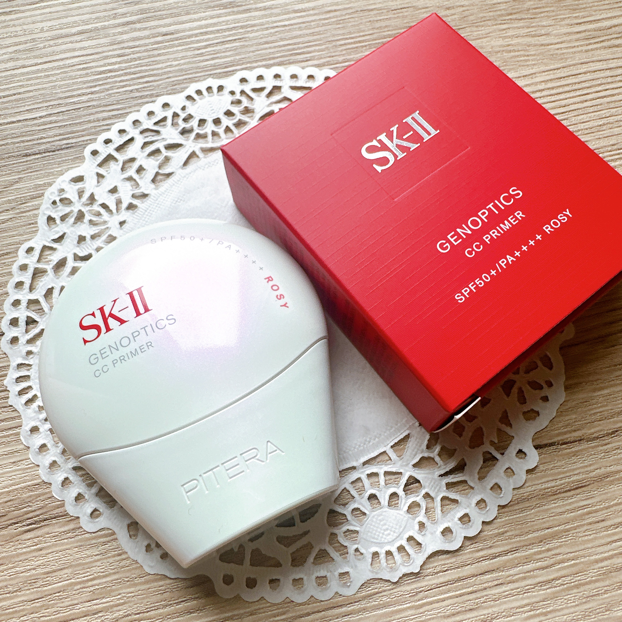 SK-II ジェノプティクス CC プライマー ロージー ピンク/SK-II/CCクリームを使ったクチコミ（2枚目）