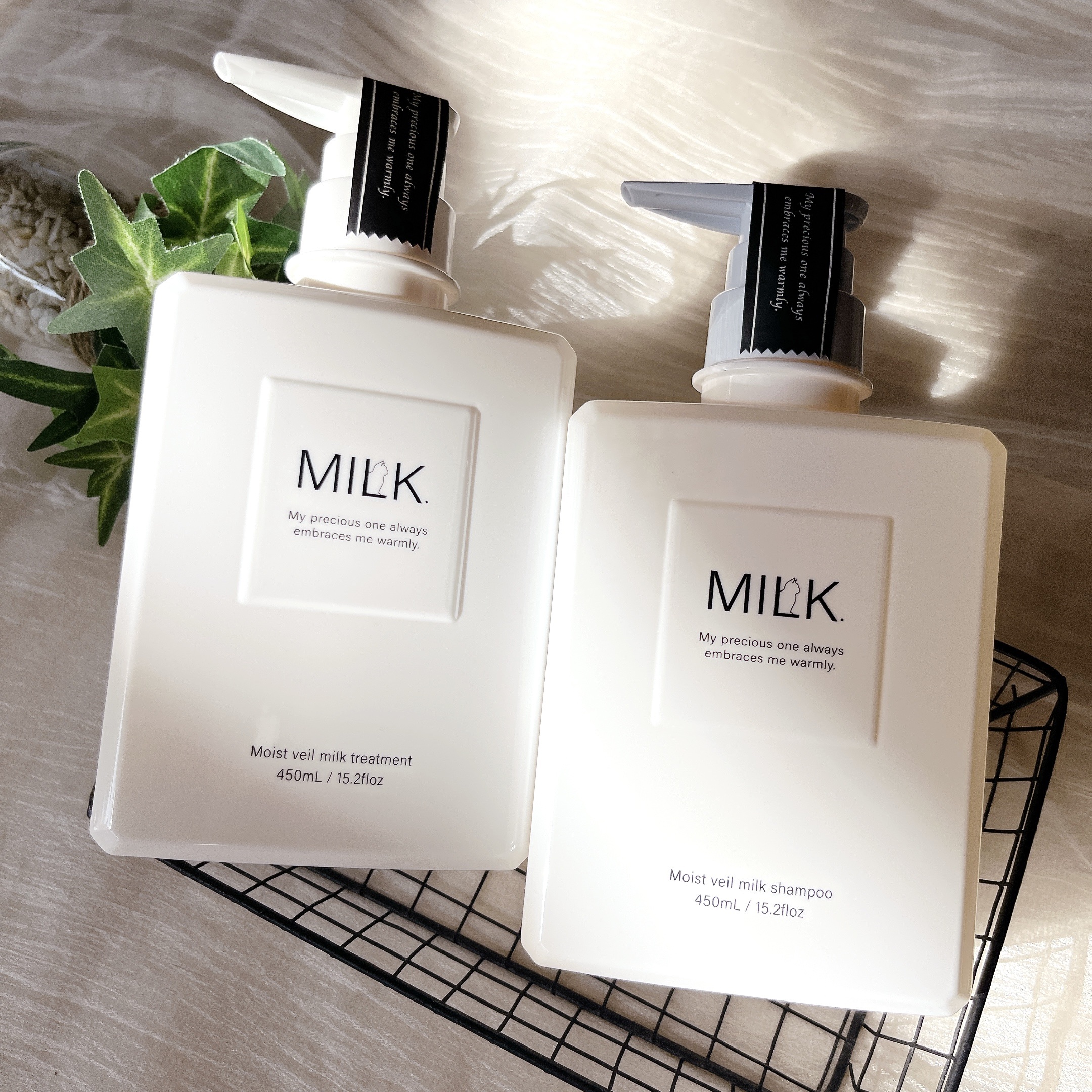 モイストヴェール シャンプー/トリートメント＜無香料＞/MILK./市販シャンプーを使ったクチコミ（1枚目）