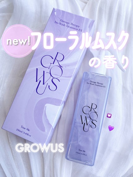 ダメージセラピーノーウォッシュトリートメントEXトゥルーミー (ムスクの香り)/GROWUS/ヘアミストを使ったクチコミ(1枚目)