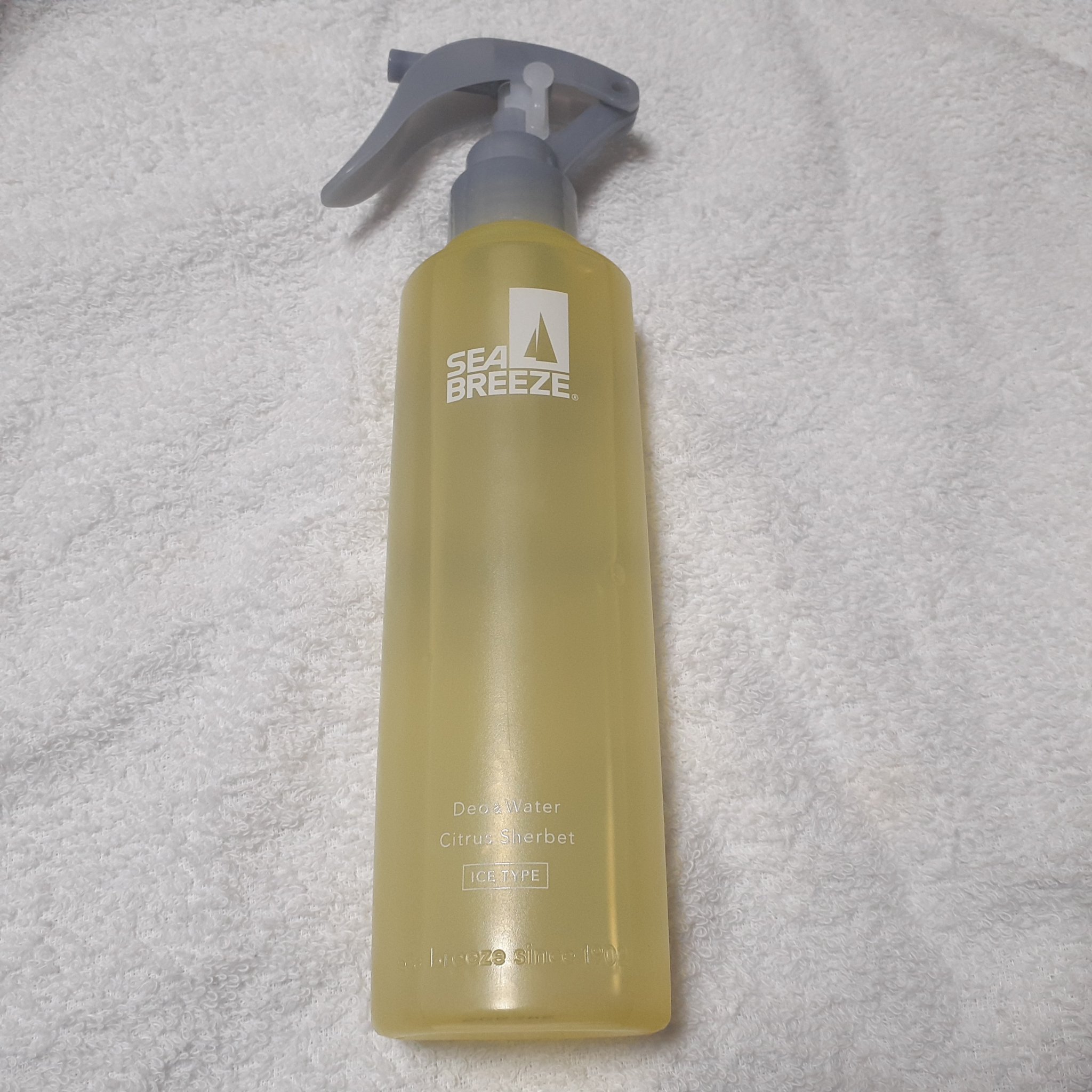 シーブリーズ デオ＆ウォーターＩＥ シトラスシャーベット（トリガー）/シーブリーズ/デオドラント・制汗剤を使ったクチコミ（1枚目）