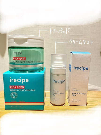 アクアフィトフレックス クリームイントナーミスト/irecipe/ミスト状化粧水を使ったクチコミ(1枚目)