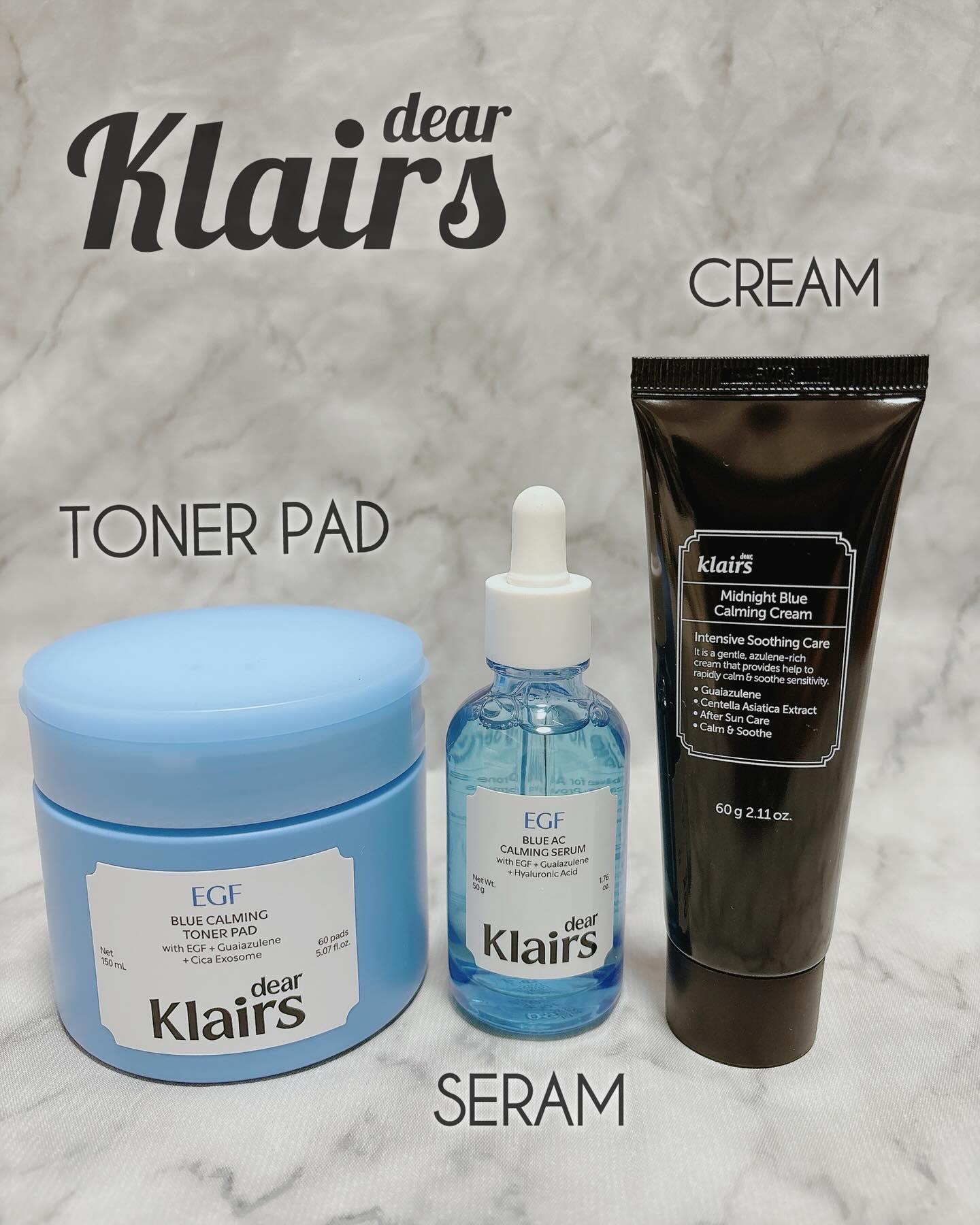 ブルーACカーミングセラム/Klairs/美容液を使ったクチコミ（1枚目）