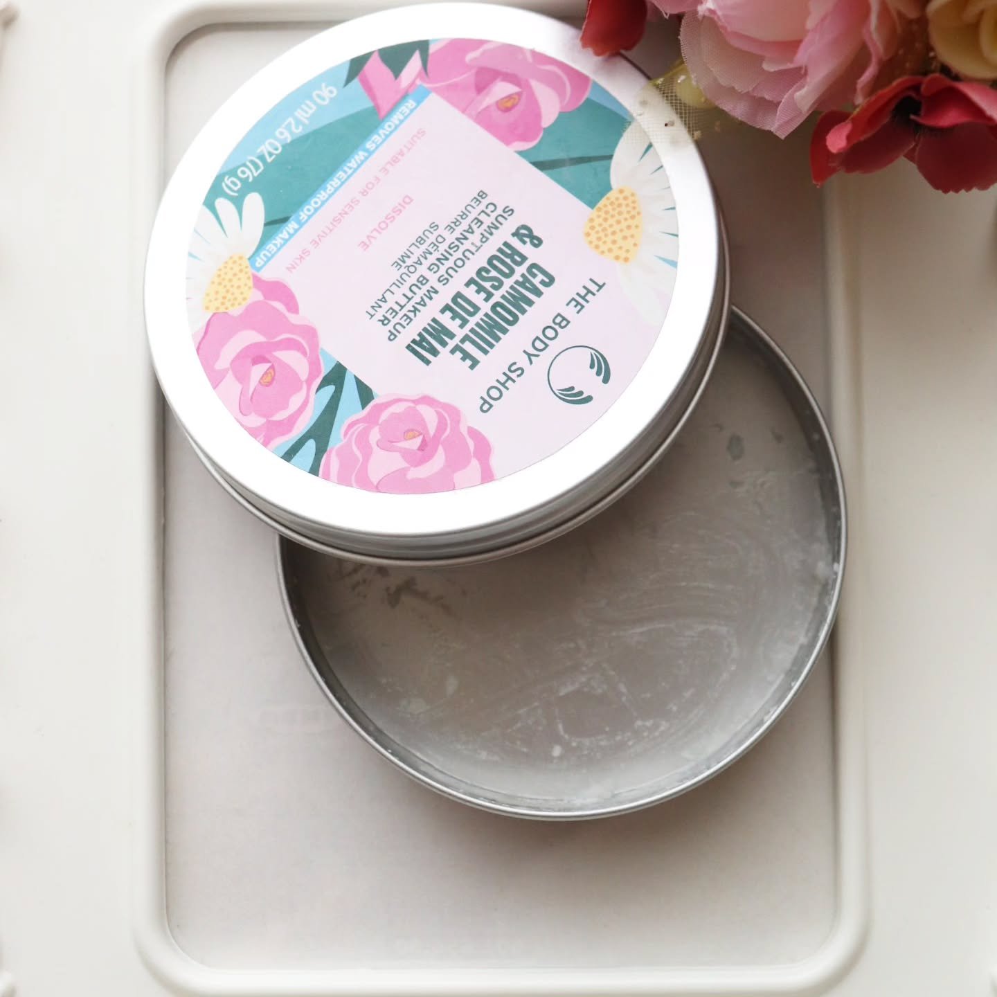 サンプチュアス クレンジングバター CA&R/THE BODY SHOP/クレンジングバームを使ったクチコミ（2枚目）