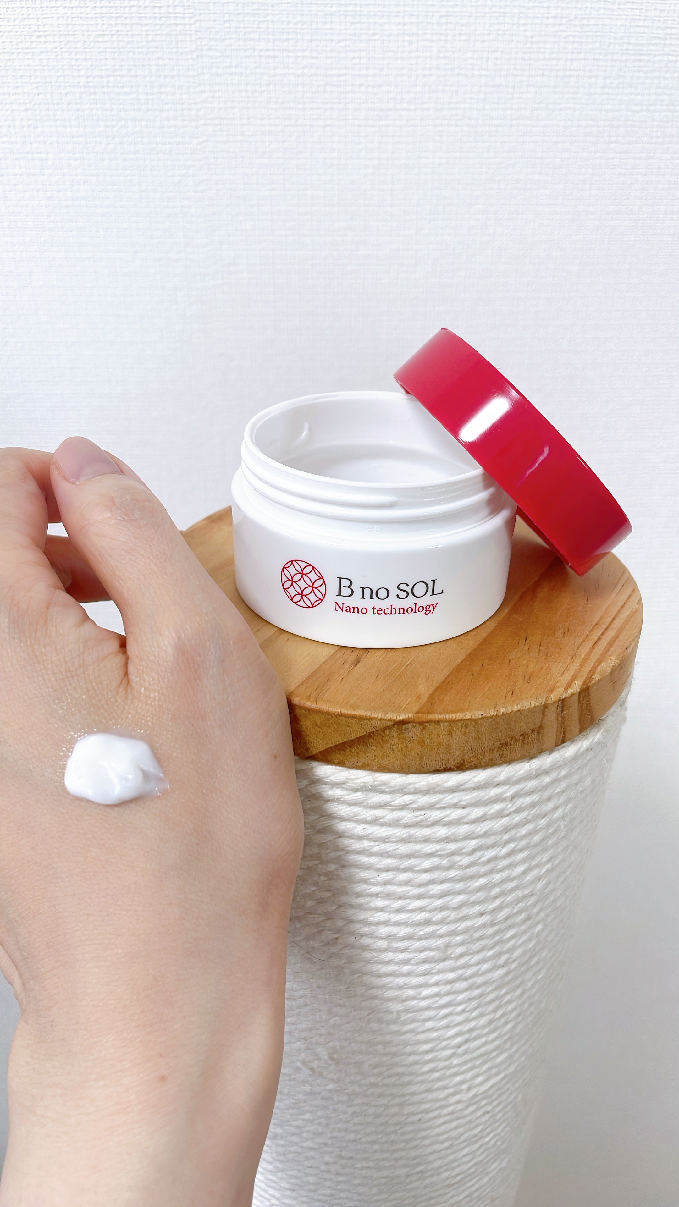 ナノモイスチャークリーム/B no SOL/フェイスクリームを使ったクチコミ（1枚目）