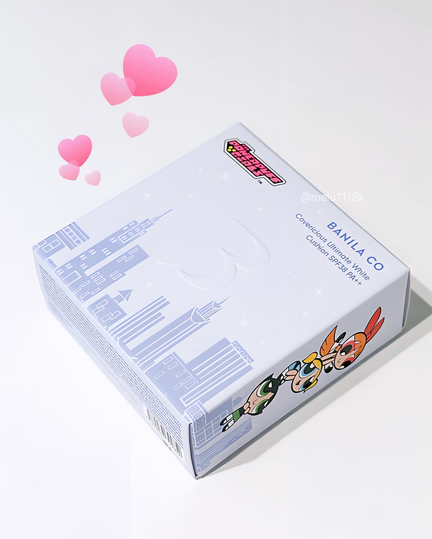 カバーリシャス アルティメット ホワイトクッション 19 ライト（パワーパフ ガールズ）/BANILA CO/クッションファンデーションを使ったクチコミ（3枚目）