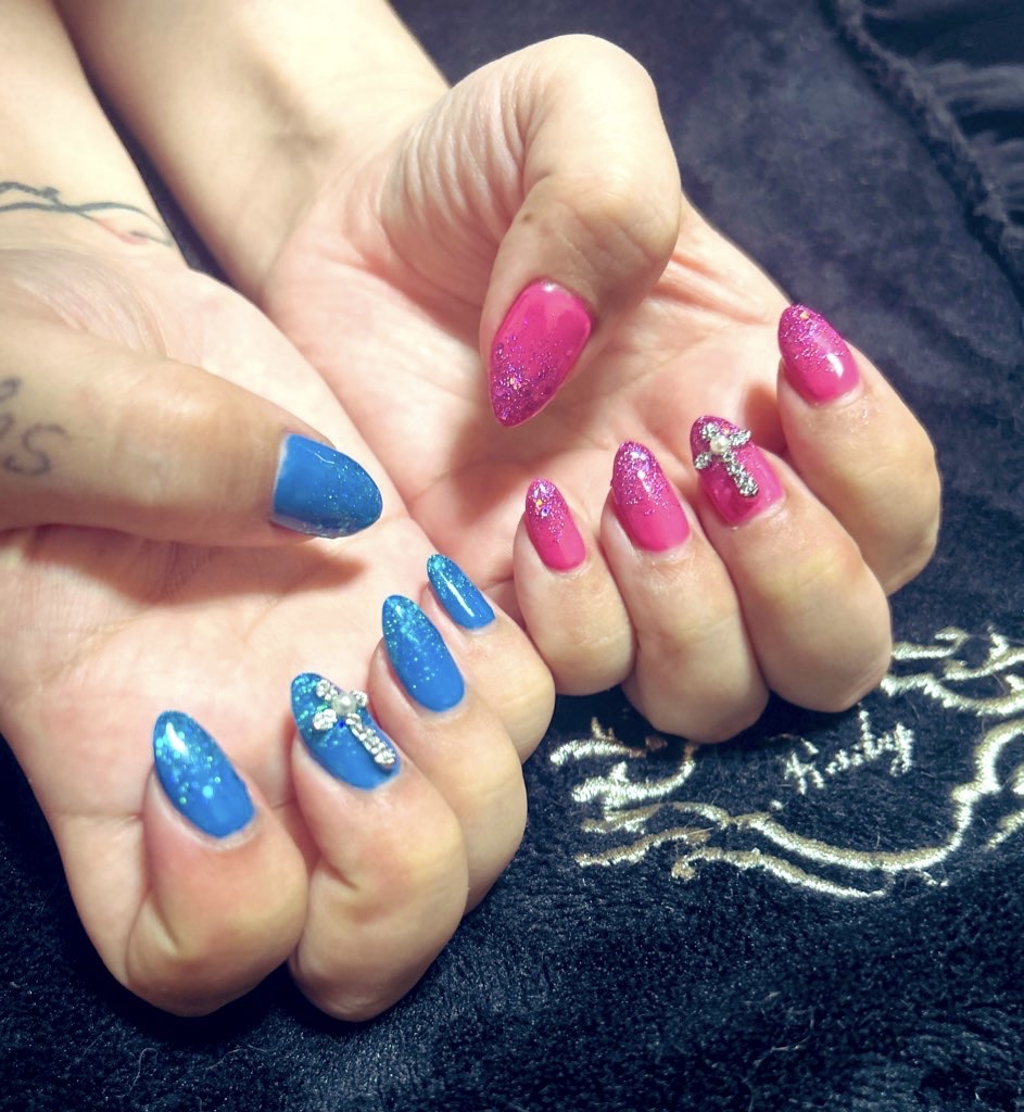 ジェルネイル/セリア/ジェルネイルを使ったクチコミ（1枚目）