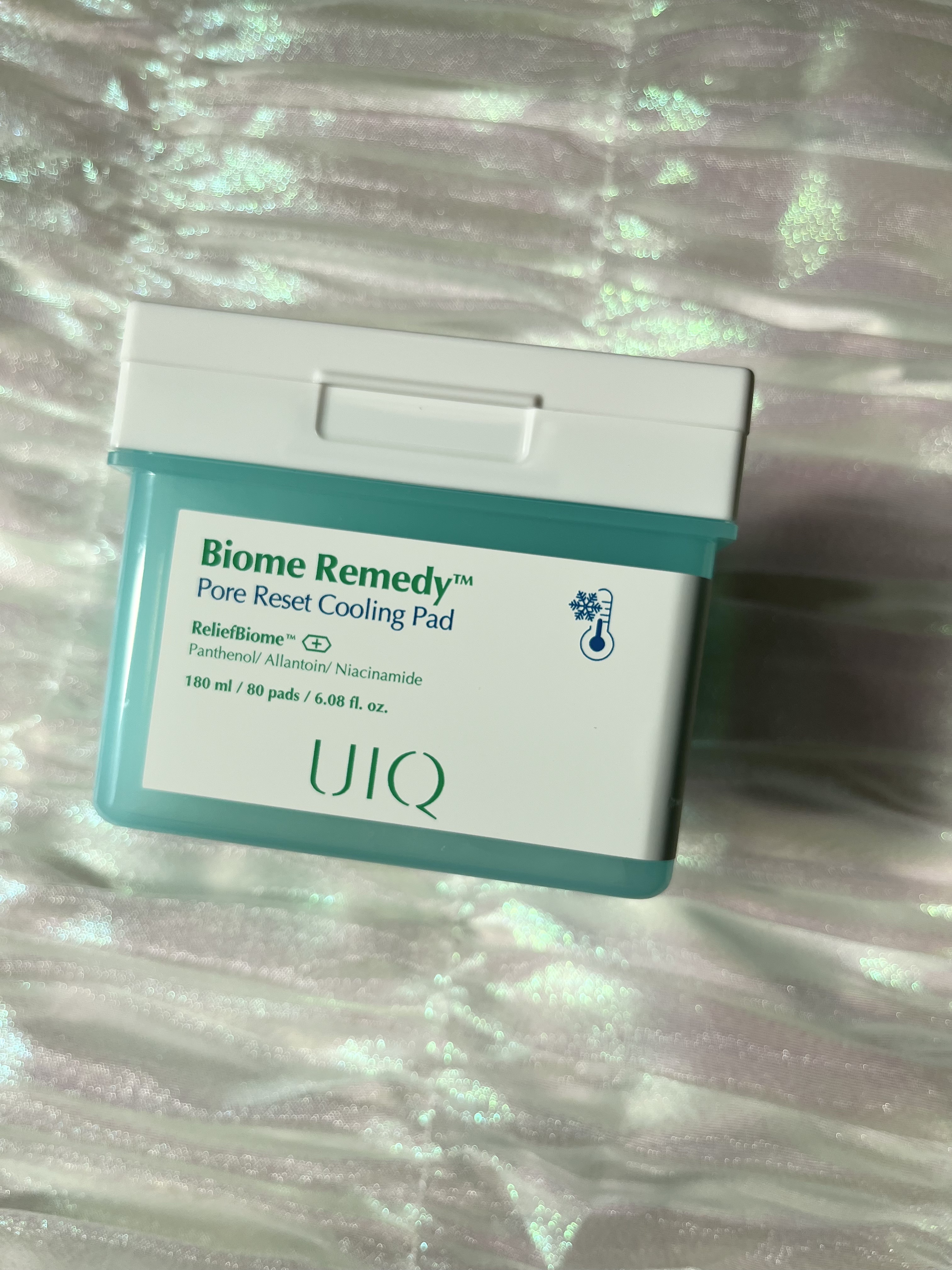 バイオームレメディポアリセットクーリングパッド/UIQ/トナーパッドを使ったクチコミ（1枚目）