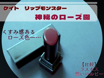 ケイト リップモンスター 17 神秘のローズ園/KATE/口紅の画像