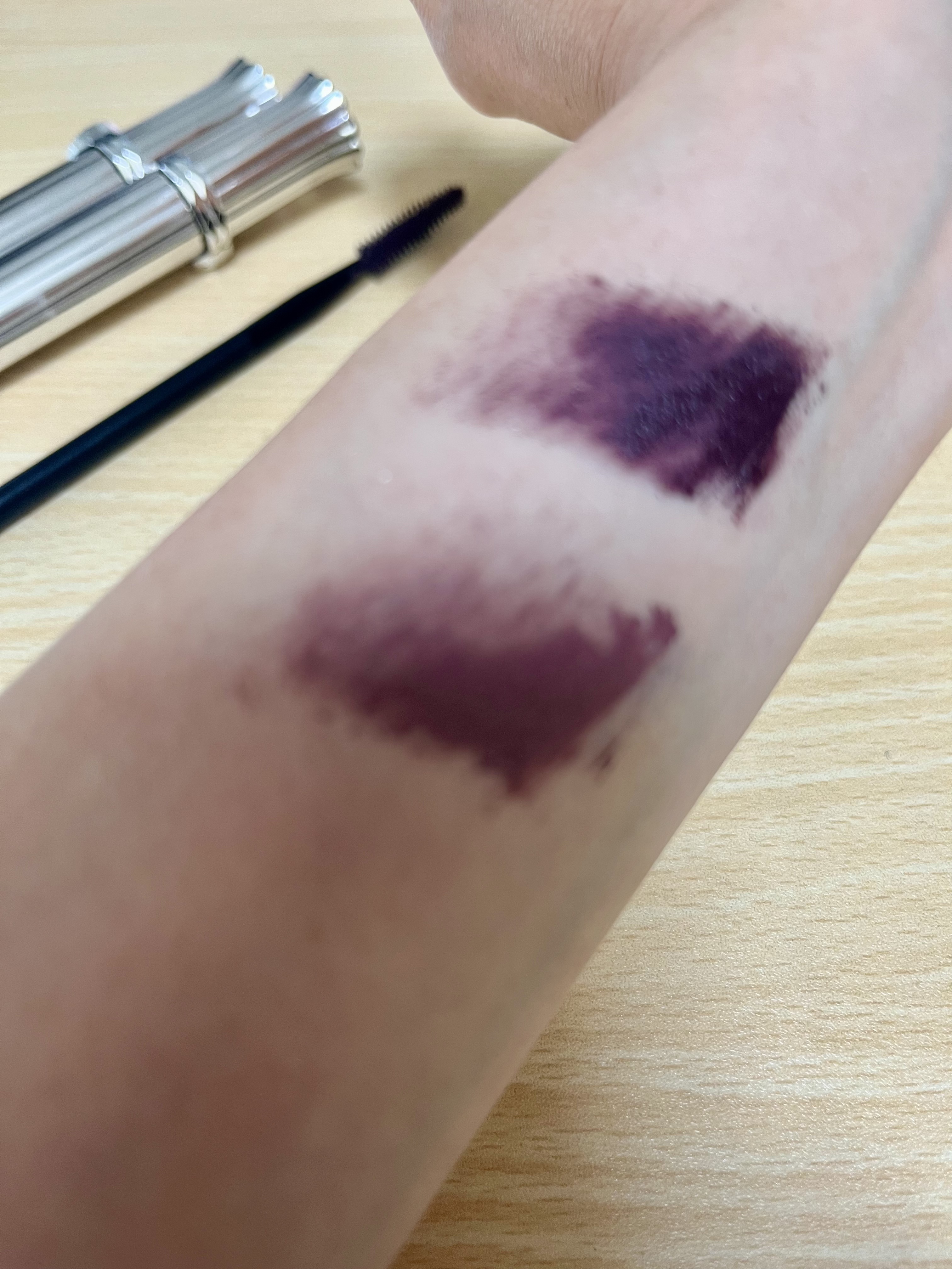 ジルスチュアート ブルーミングラッシュ　ニュアンスカーラー 11 foggy mauve（限定）/JILL STUART/マスカラを使ったクチコミ（2枚目）