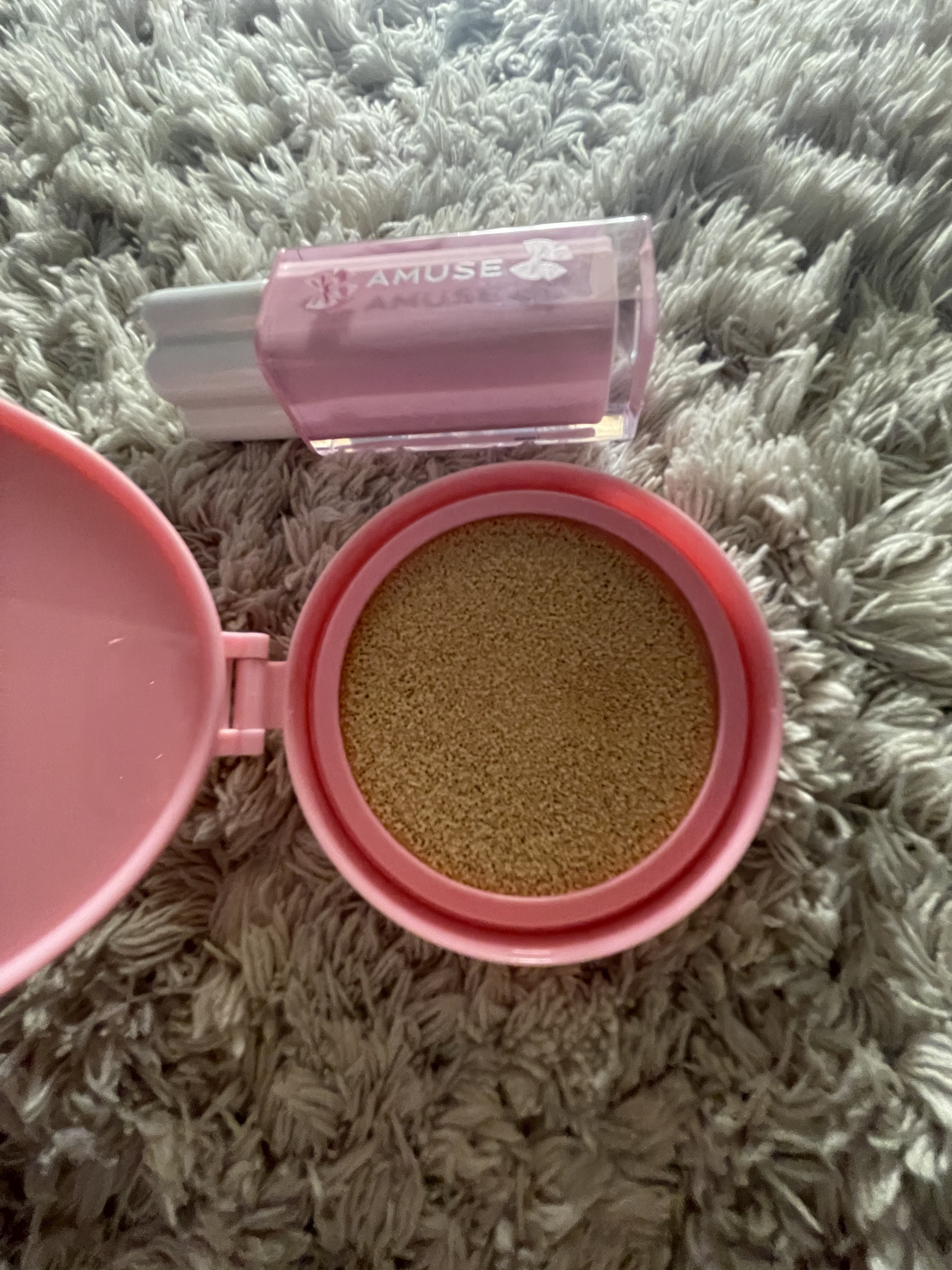 デューティント 東京ローズ（バレリーナ限定エディション）/AMUSE/リップティントを使ったクチコミ（2枚目）