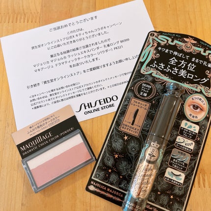 ドラマティックチークカラー (パウダー)/マキアージュ/パウダーチークを使ったクチコミ(1枚目)