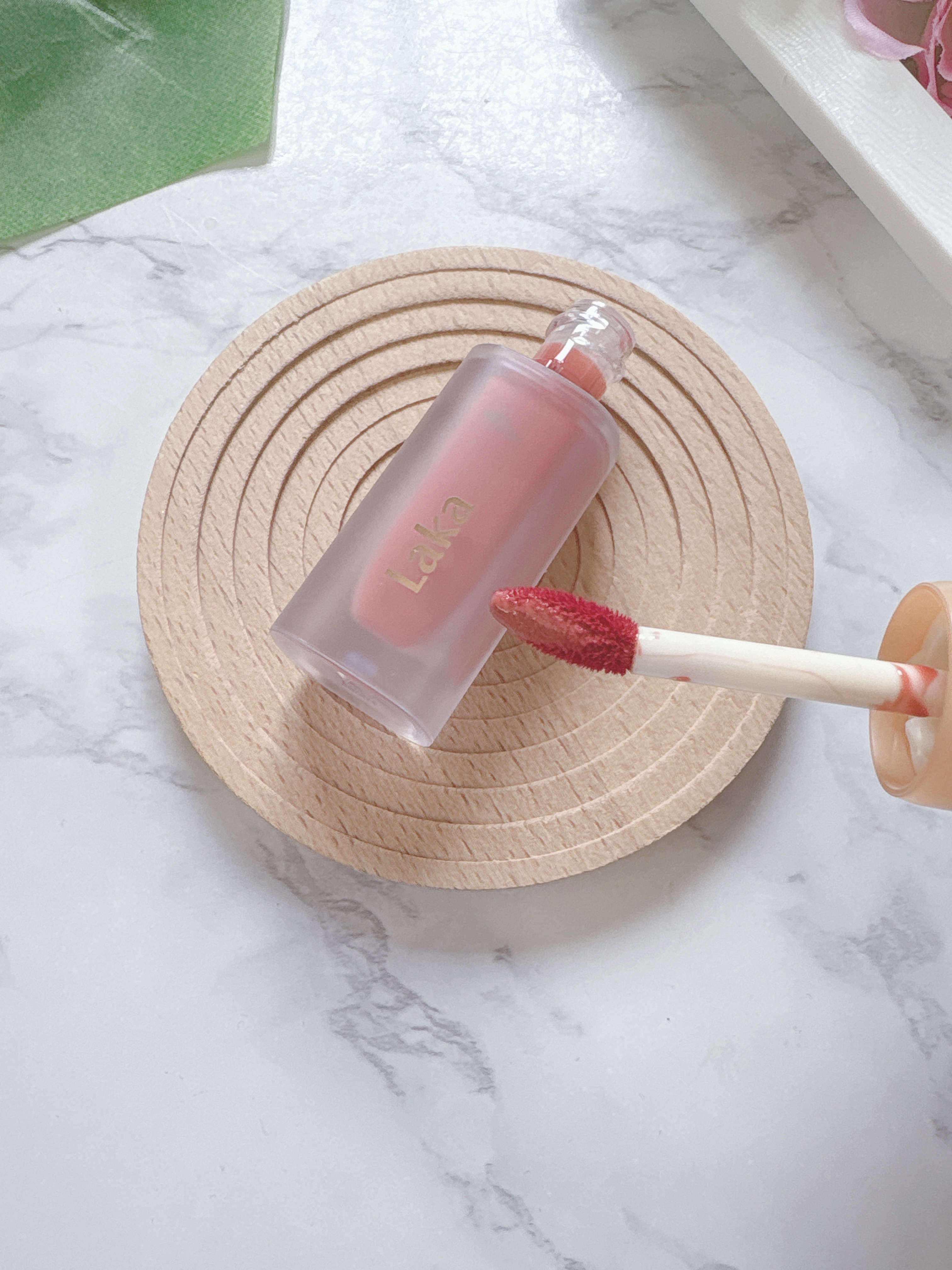 フルーティーグラムティント/Laka/リップティントを使ったクチコミ（2枚目）