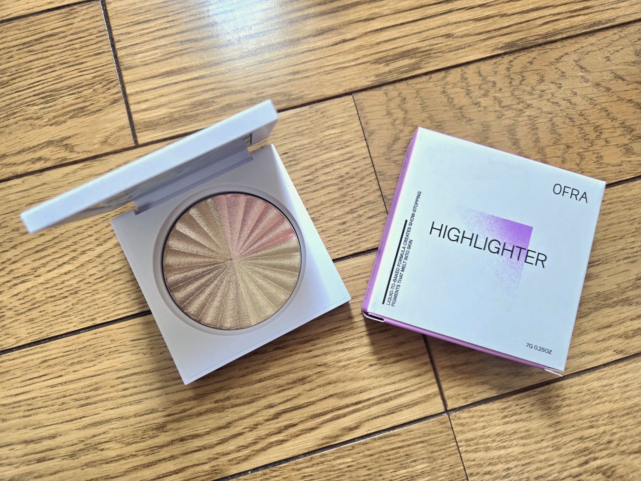 OFRA mini Highlighter Rodeo Drive/Ofra Cosmetics/パウダーハイライトを使ったクチコミ（1枚目）