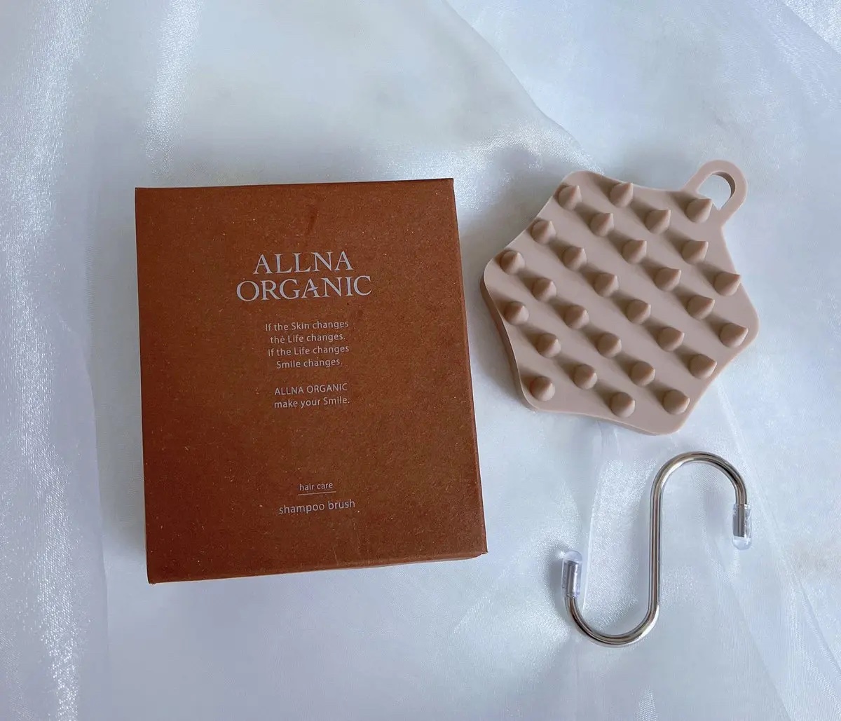 マッサージブラシ/ALLNA ORGANIC/スカルプブラシを使ったクチコミ（1枚目）