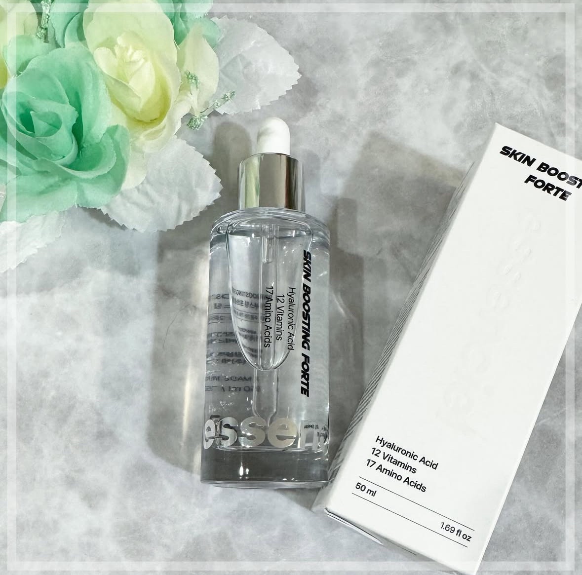 スキンブースティングフォルテセラム/essenciel/美容液を使ったクチコミ（1枚目）