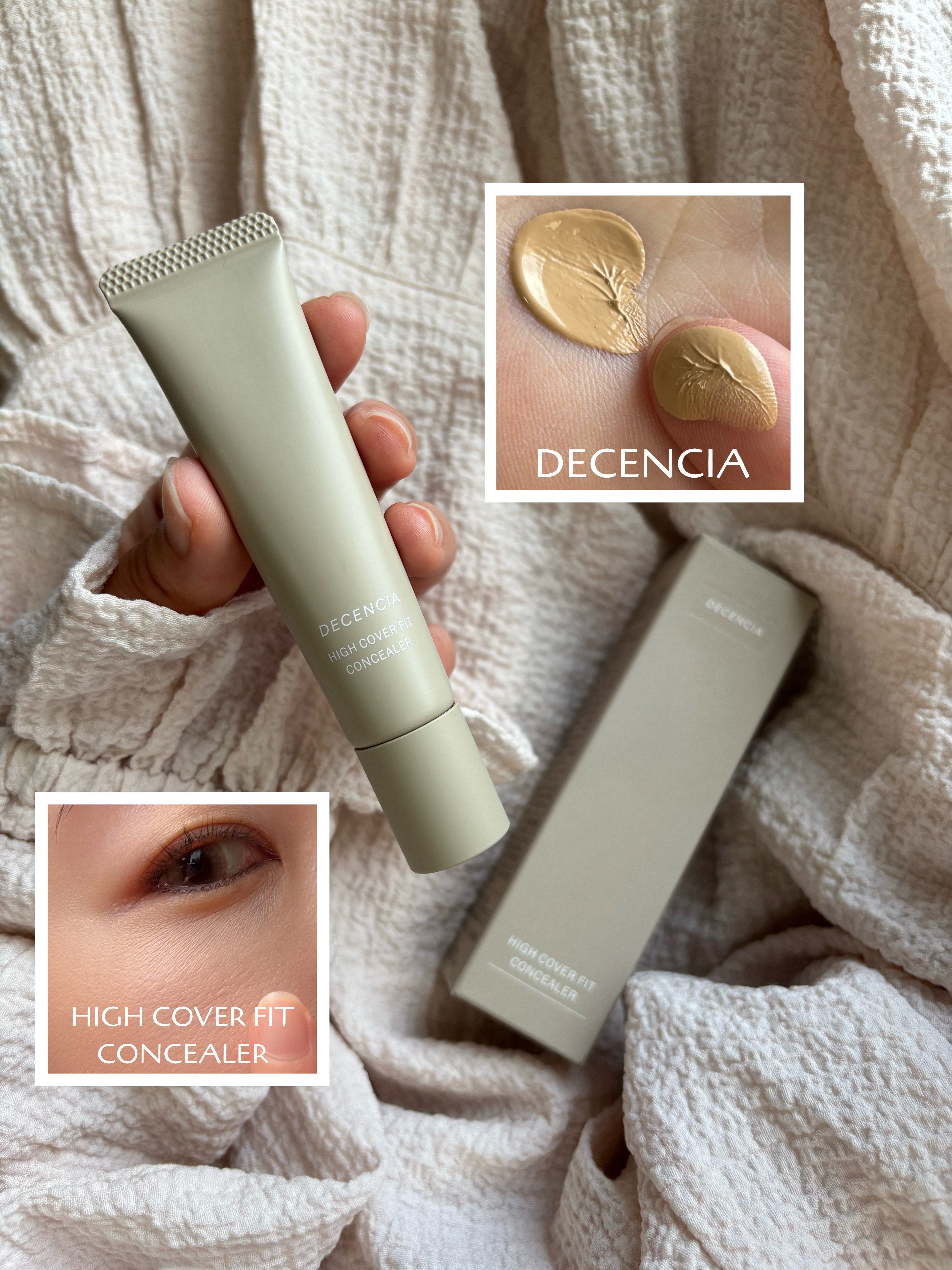 ディセンシア ハイカバーフィット コンシーラー/DECENCIA/リキッドコンシーラーを使ったクチコミ（1枚目）