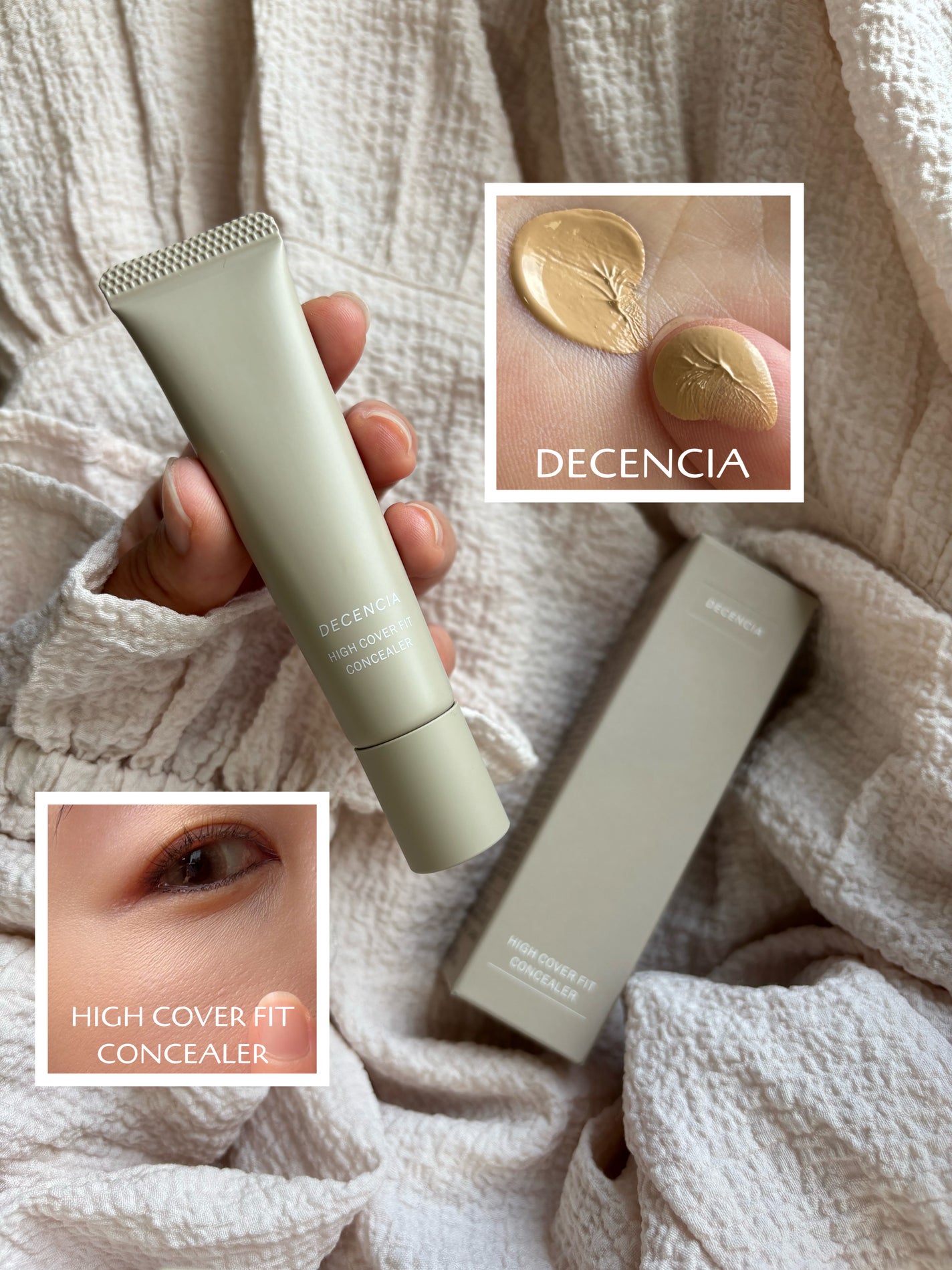 ディセンシア ハイカバーフィット コンシーラー/DECENCIA/リキッドコンシーラーを使ったクチコミ(1枚目)