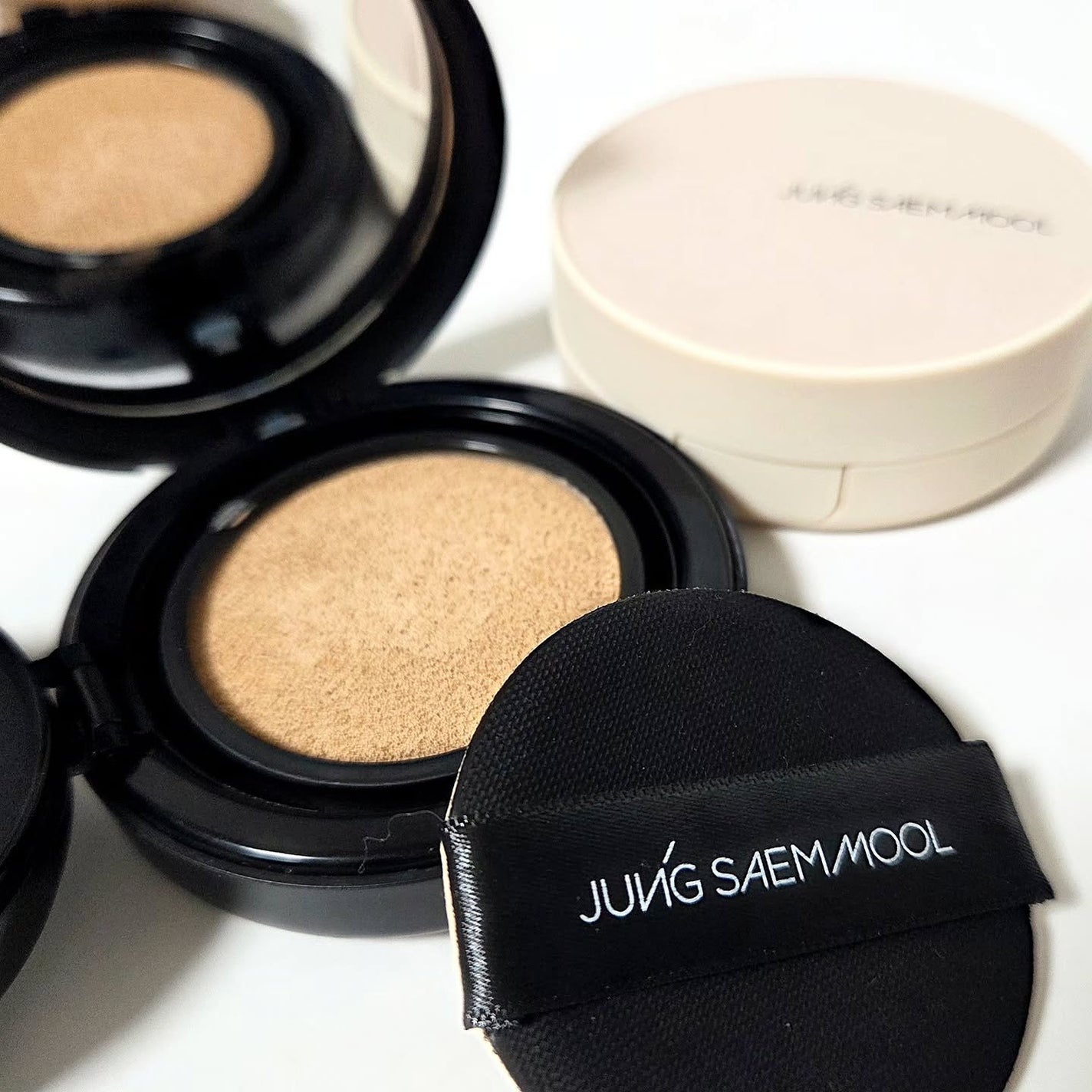 エッセンシャル スキン ヌーダー クッション/JUNG SAEM MOOL/クッションファンデーションを使ったクチコミ(1枚目)