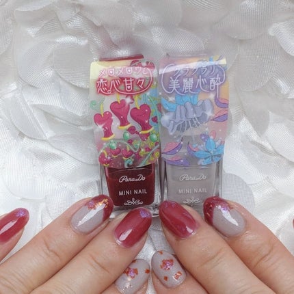 ミルクティ on LIPS 「✴✴#ラメフラワーネイル🏵️✴パラドゥ(@parado_nai..」(7枚目)